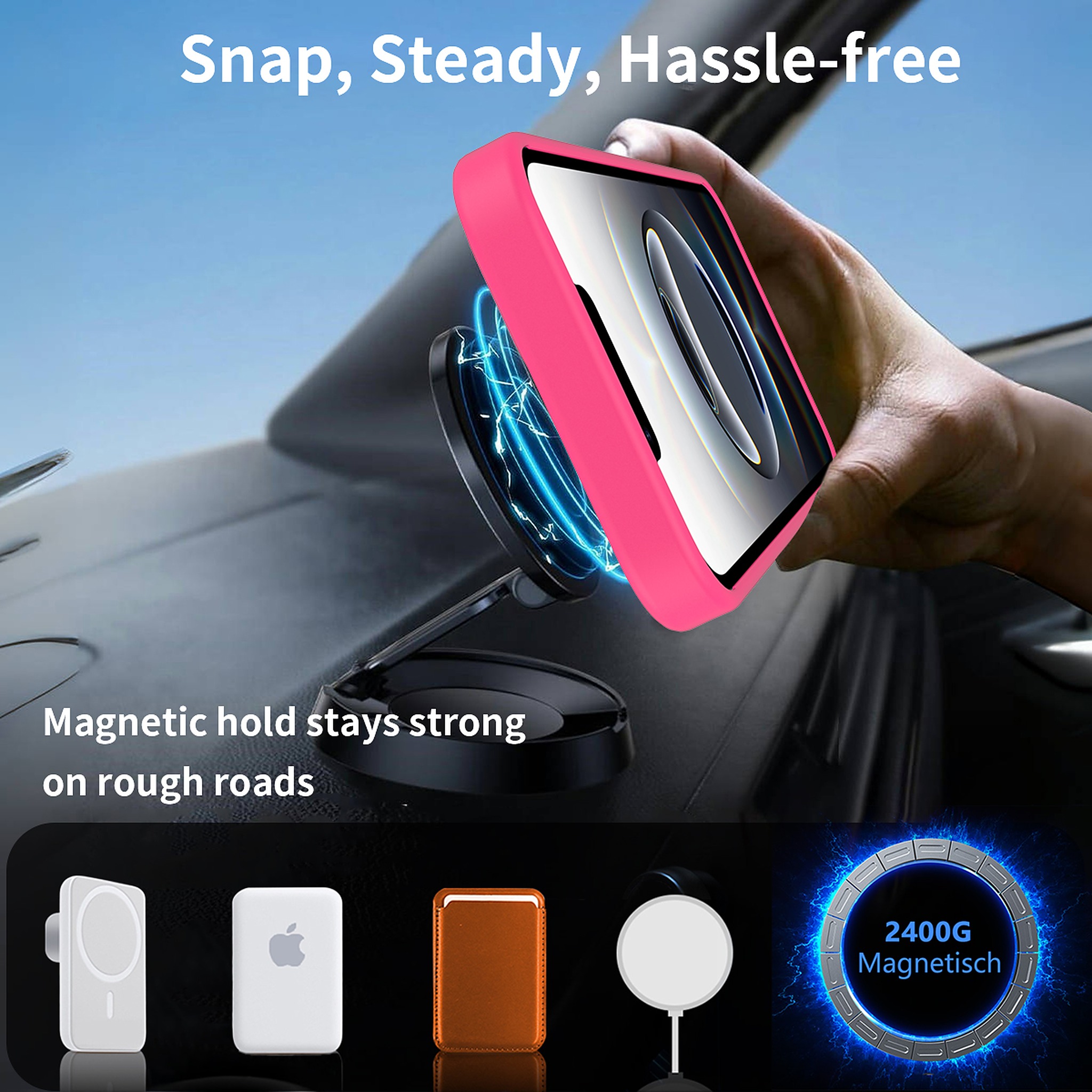 SendaFit Matte 45° Kickstand Case for iPhone 16e detail 15