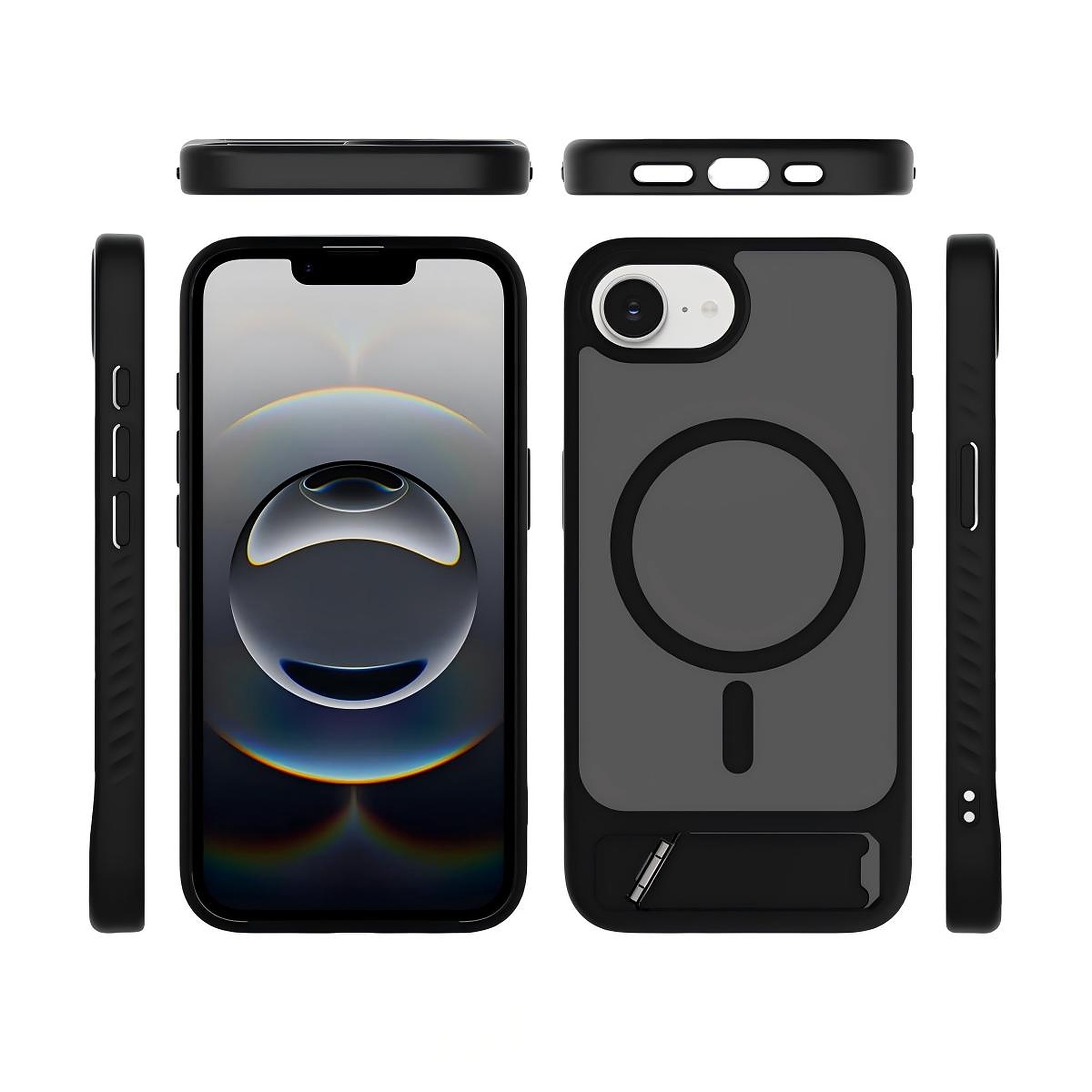 SendaFit Matte 45° Kickstand Case for iPhone 16e
