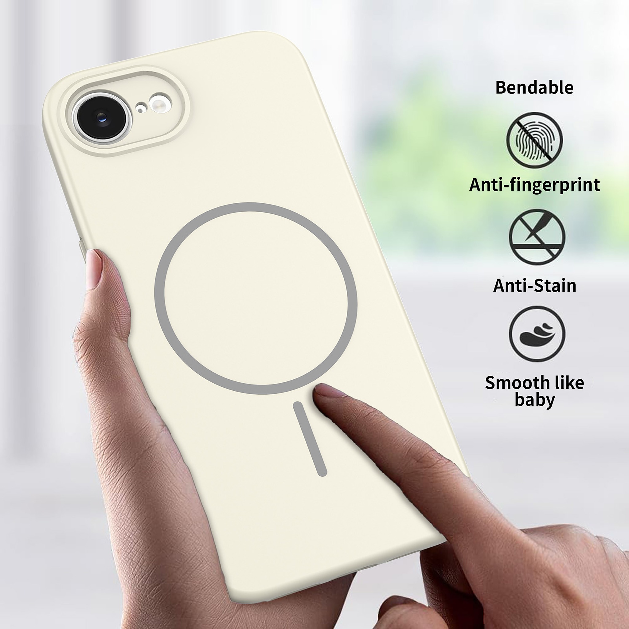 SendaFit Solid-Color Two-in-One Case for iPhone 16e detail 10