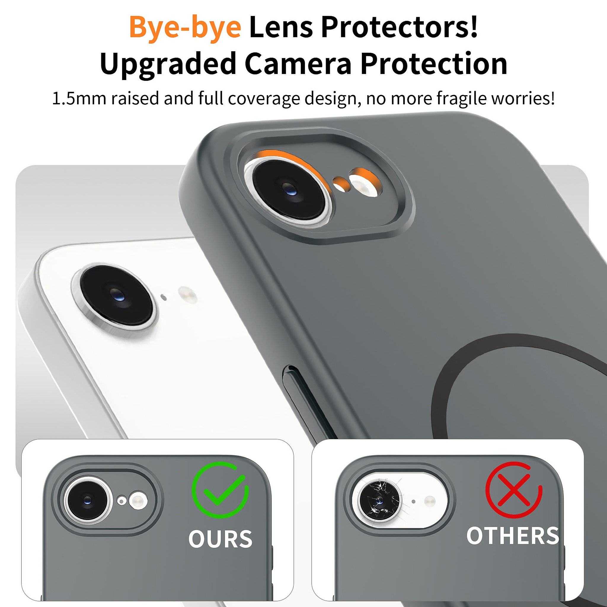 SendaFit Solid-Color Two-in-One Case for iPhone 16e detail 11