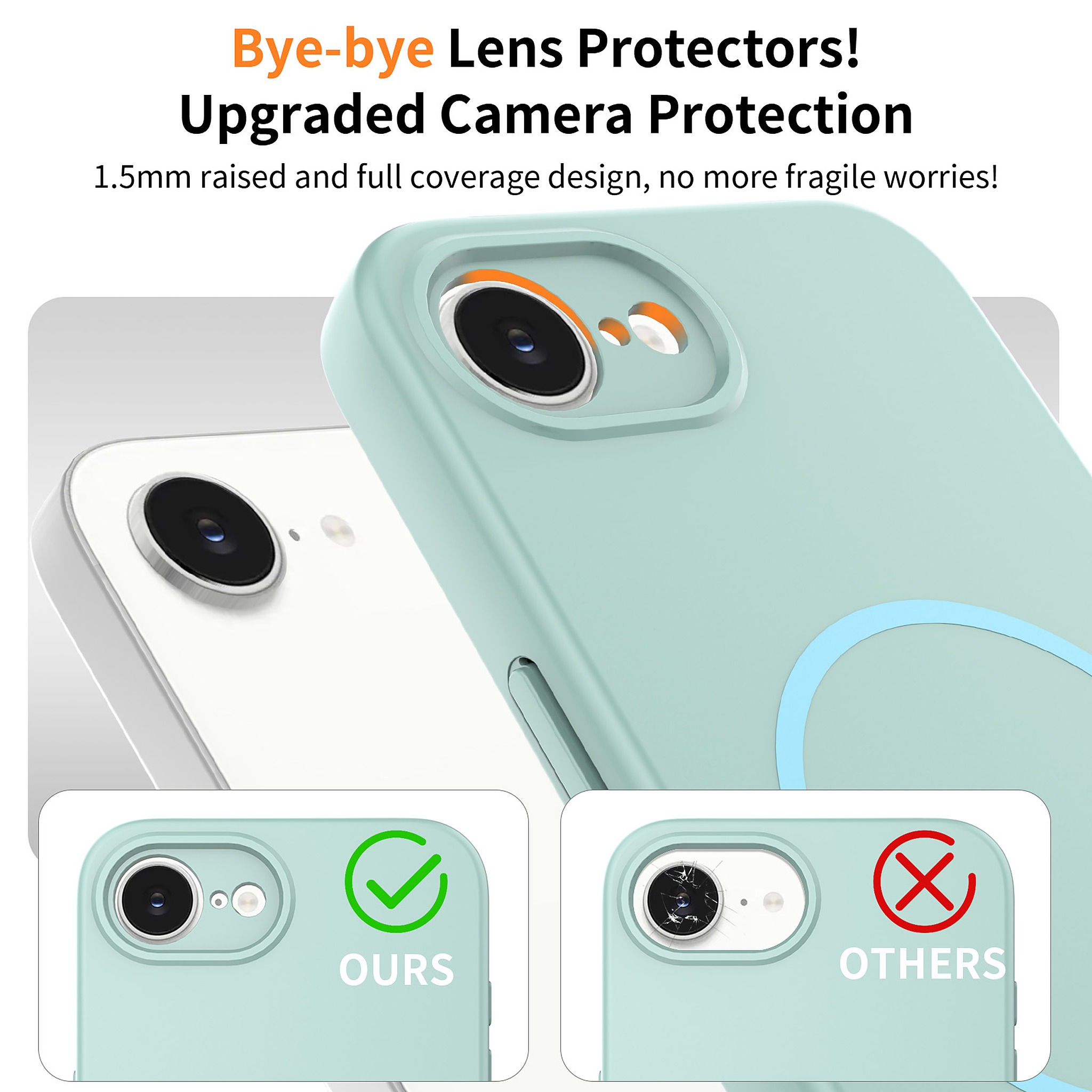 SendaFit Solid-Color Two-in-One Case for iPhone 16e detail 12