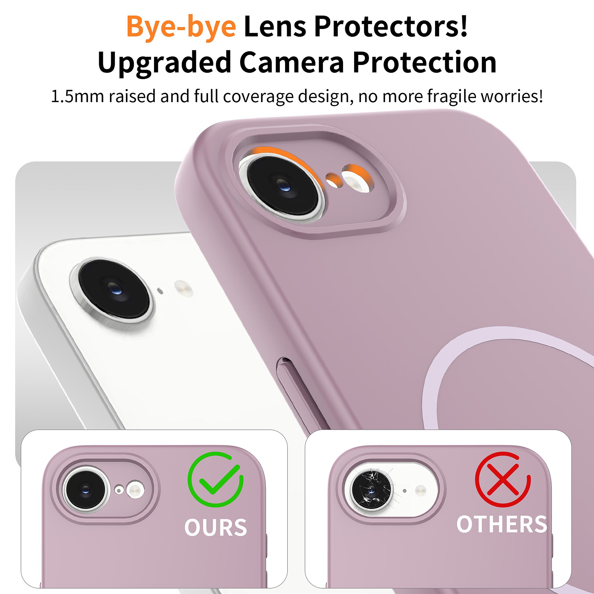 SendaFit Solid-Color Two-in-One Case for iPhone 16e detail 13