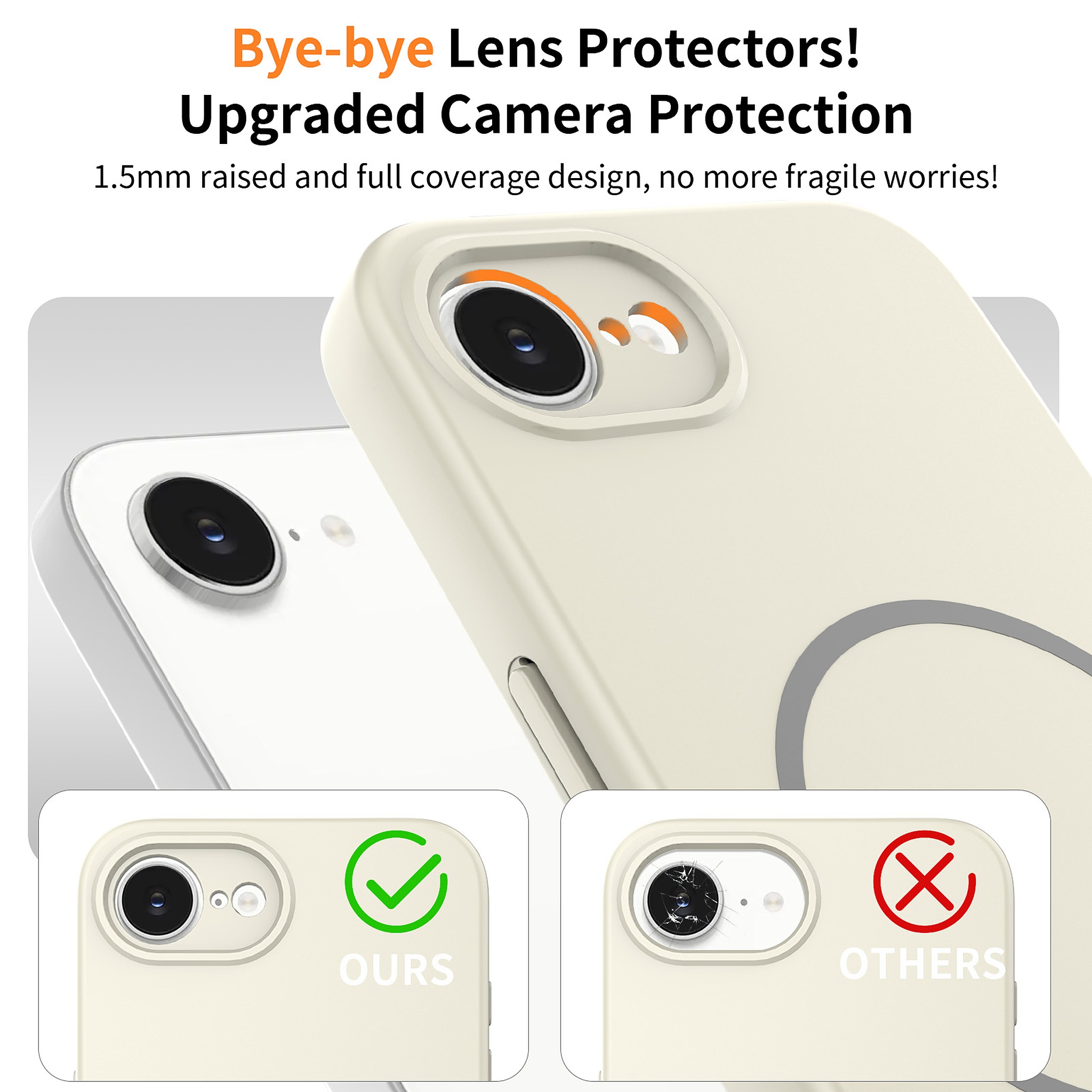 SendaFit Solid-Color Two-in-One Case for iPhone 16e detail 15