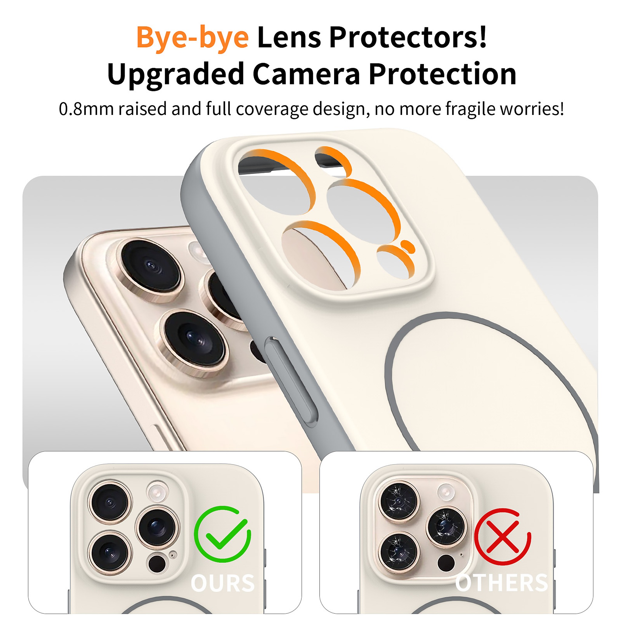 SendaFit Skin-Feel Two-in-One MagSafe Case for iPhone 16 Pro detail 4