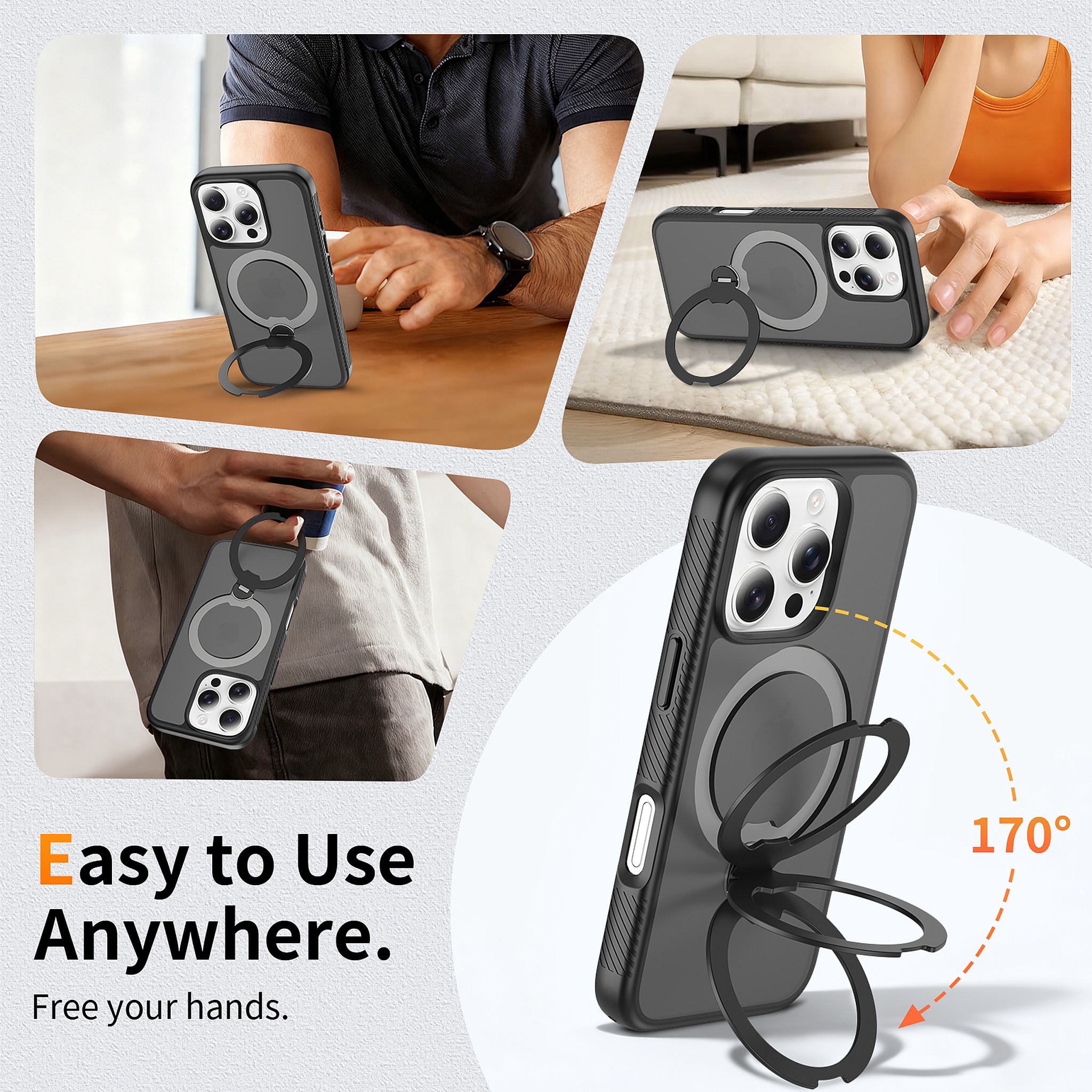 SendaFit 360° Full-Body Two-in-One Case for iPhone 16 Pro detail 15