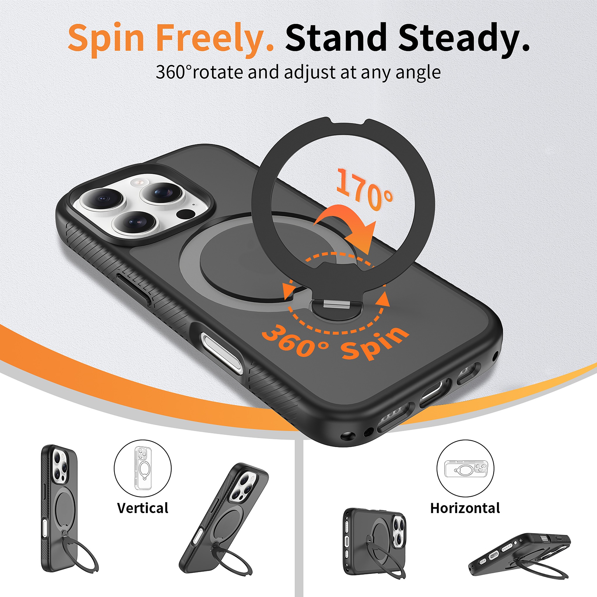 SendaFit 360° Full-Body Two-in-One Case for iPhone 16 Pro detail 16