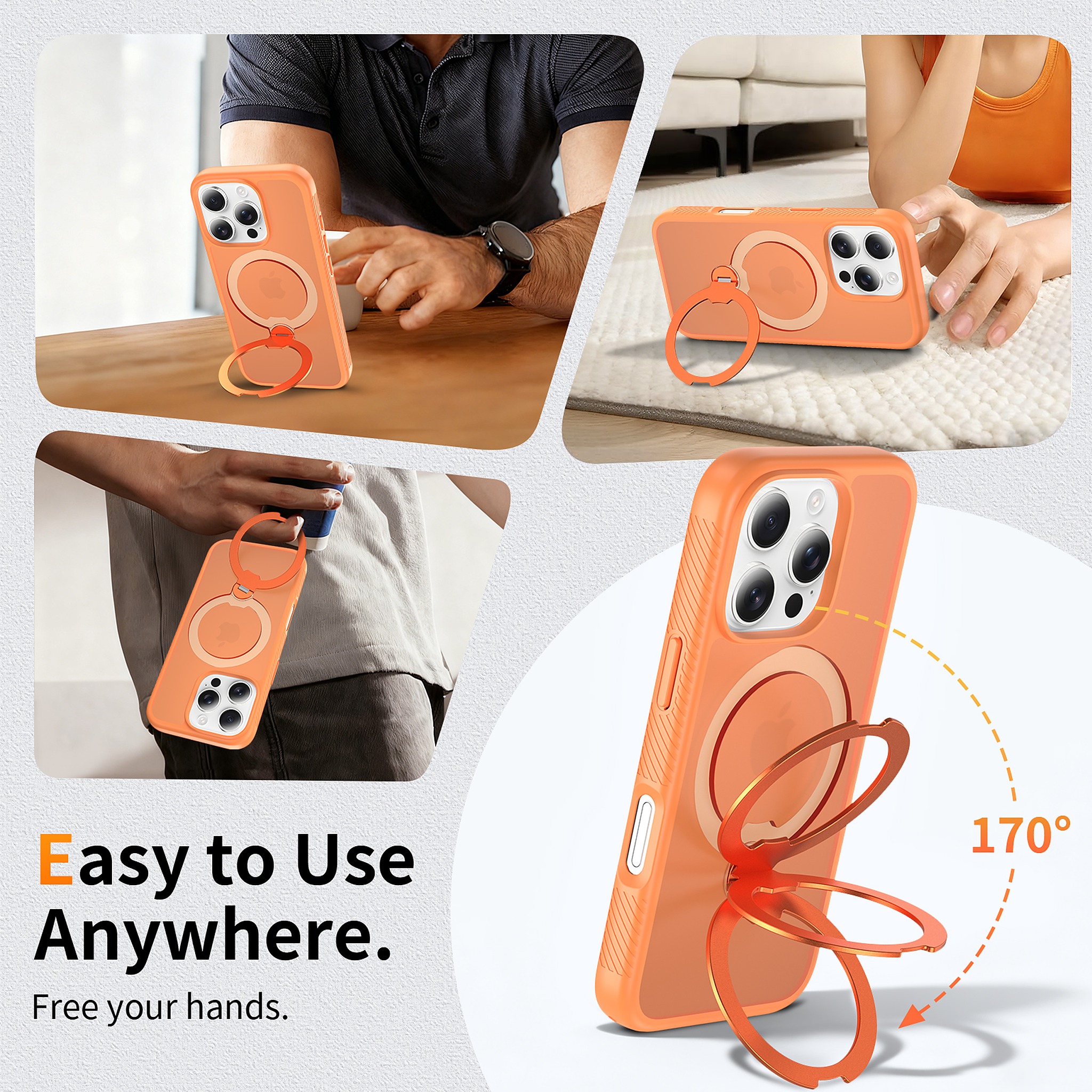 SendaFit 360° Full-Body Two-in-One Case for iPhone 16 Pro detail 3