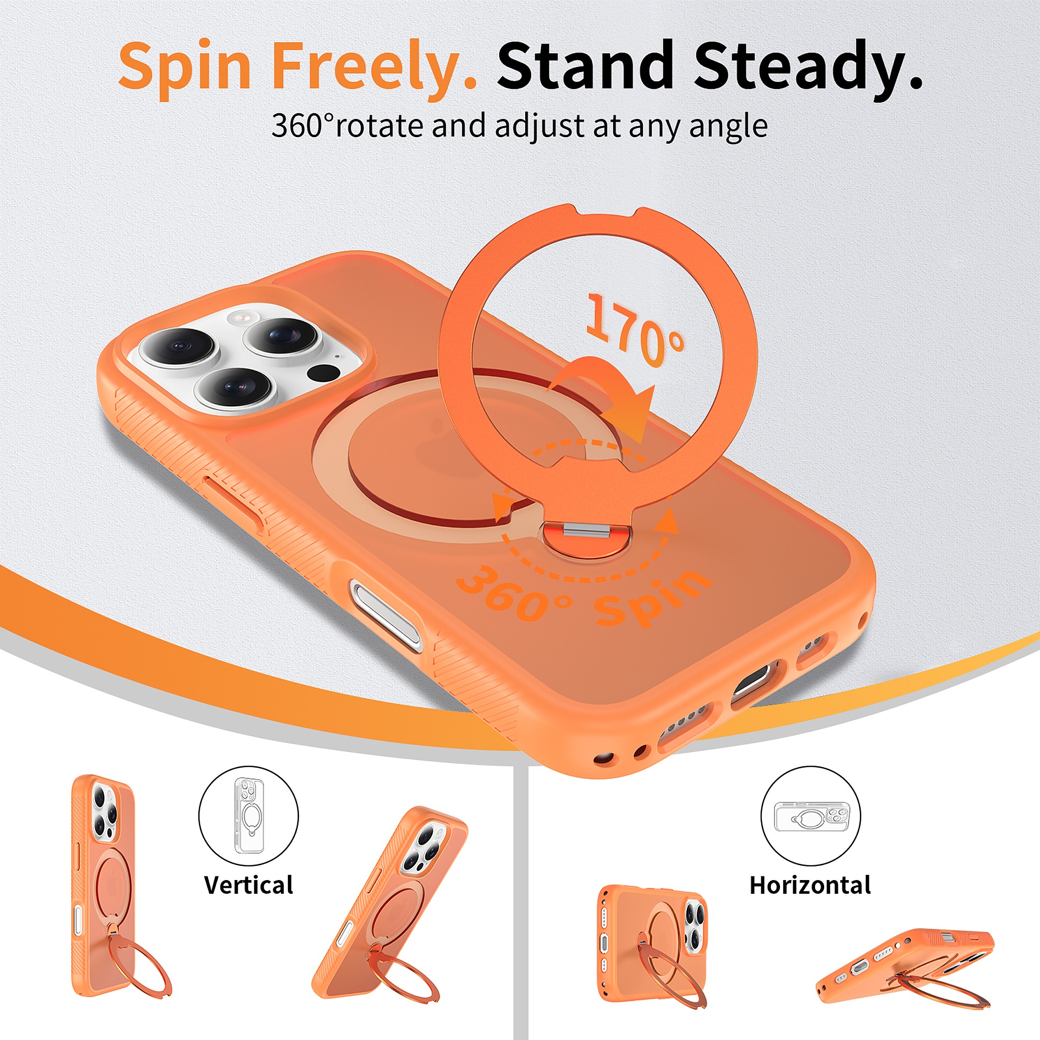 SendaFit 360° Full-Body Two-in-One Case for iPhone 16 Pro detail 4