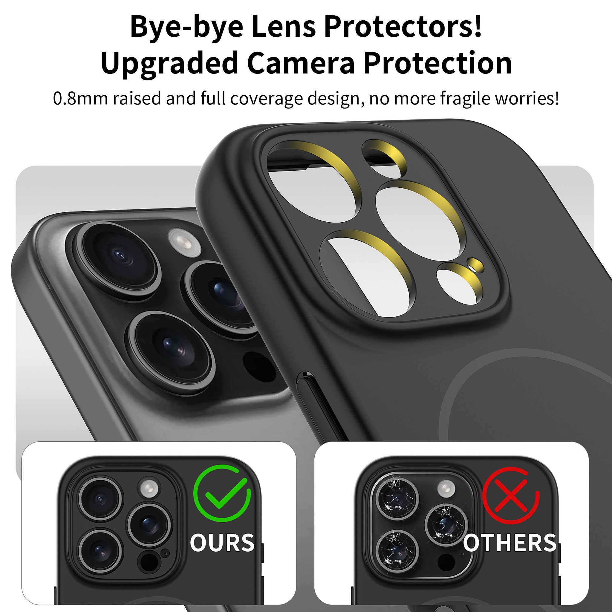 SendaFit Solid-Color Two-in-One MagSafe Case for iPhone 16 Pro detail 1