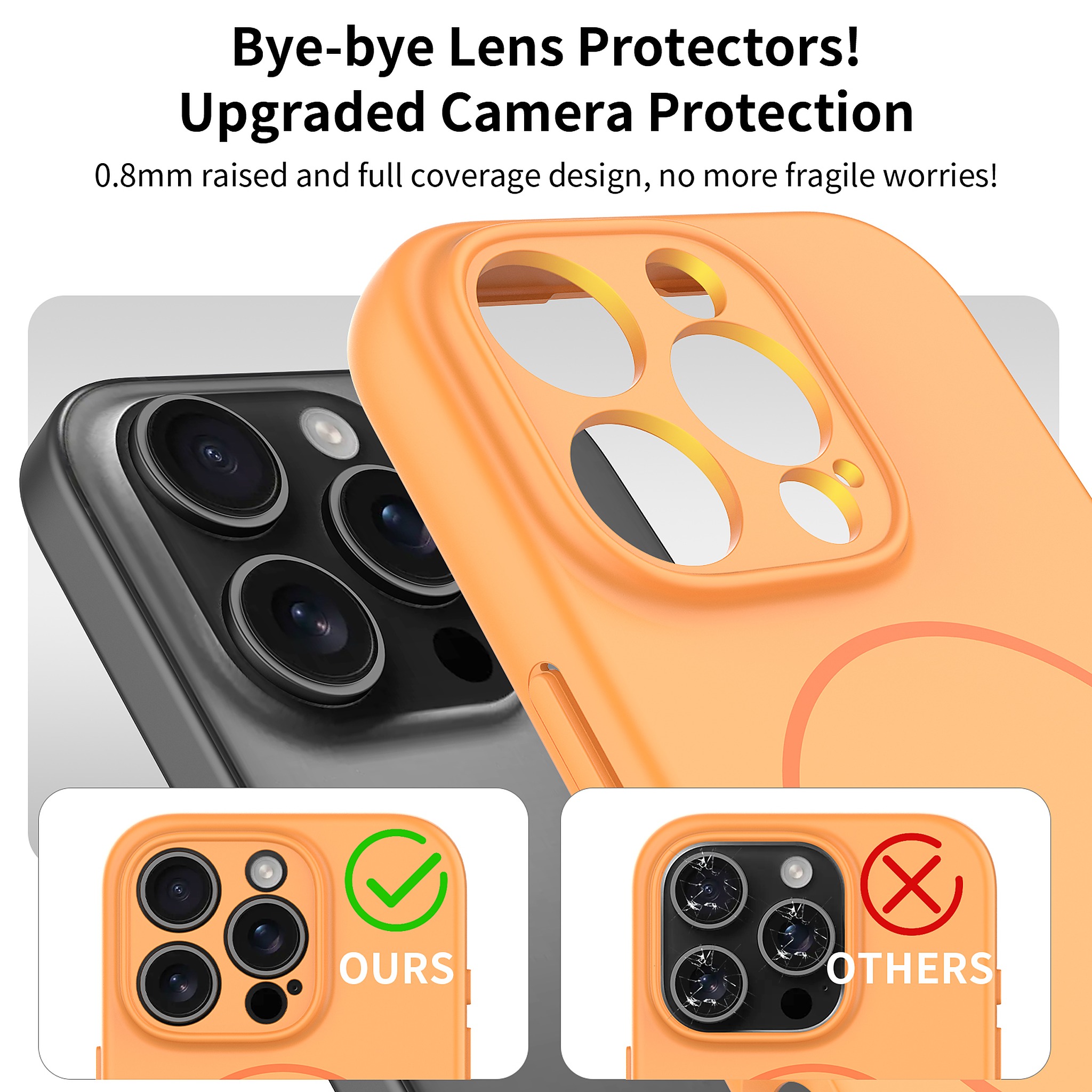 SendaFit Solid-Color Two-in-One MagSafe Case for iPhone 16 Pro detail 10