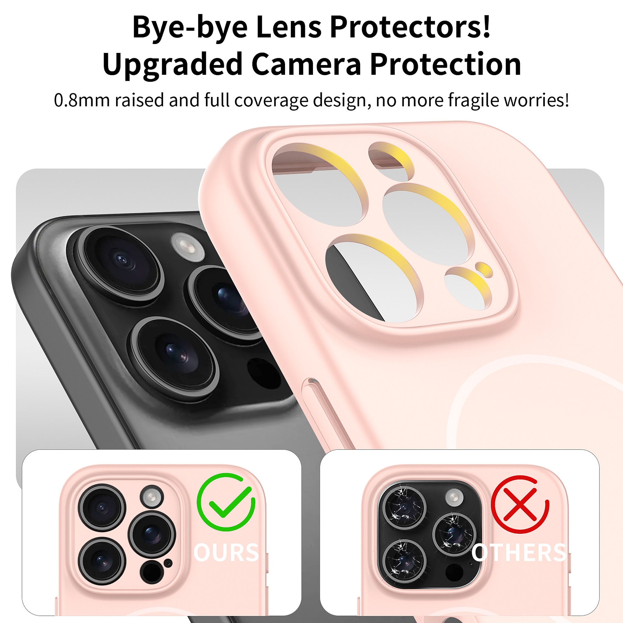SendaFit Solid-Color Two-in-One MagSafe Case for iPhone 16 Pro detail 2
