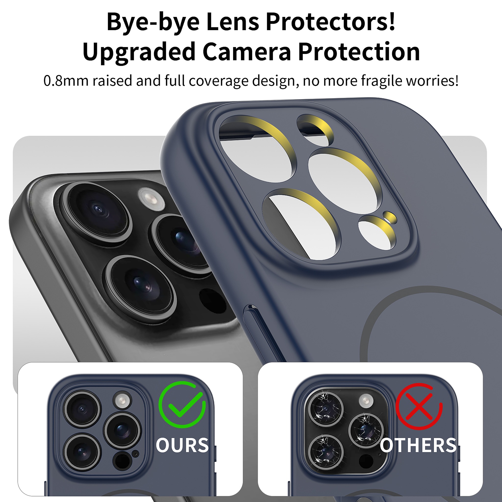SendaFit Solid-Color Two-in-One MagSafe Case for iPhone 16 Pro detail 3