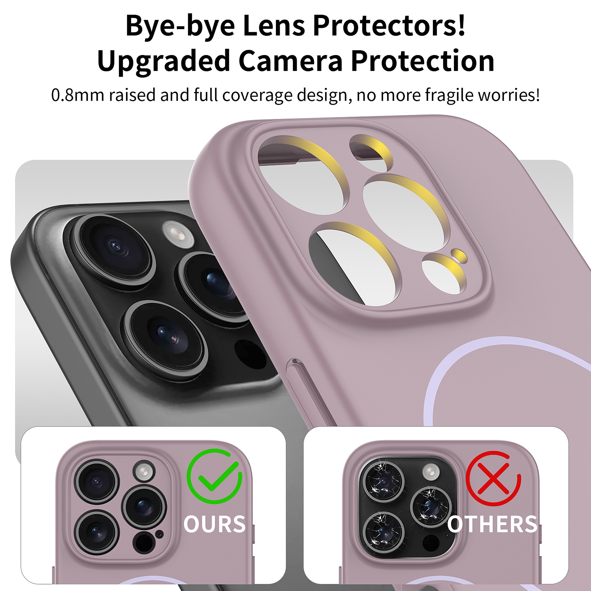 SendaFit Solid-Color Two-in-One MagSafe Case for iPhone 16 Pro detail 4