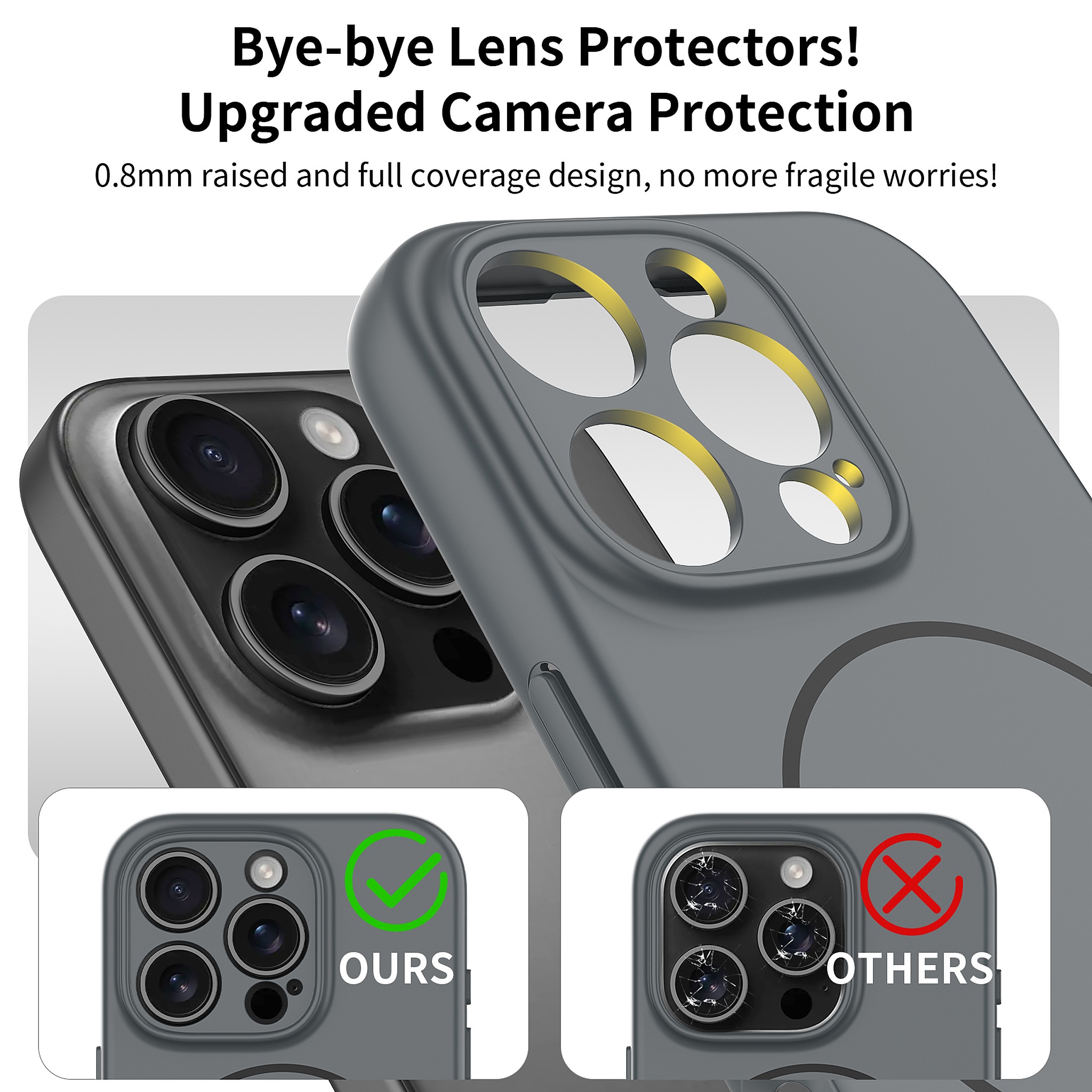 SendaFit Solid-Color Two-in-One MagSafe Case for iPhone 16 Pro detail 6