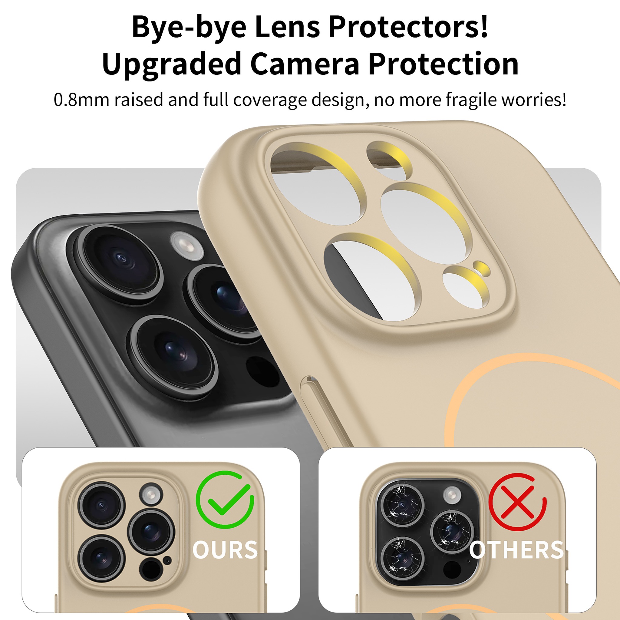 SendaFit Solid-Color Two-in-One MagSafe Case for iPhone 16 Pro detail 9