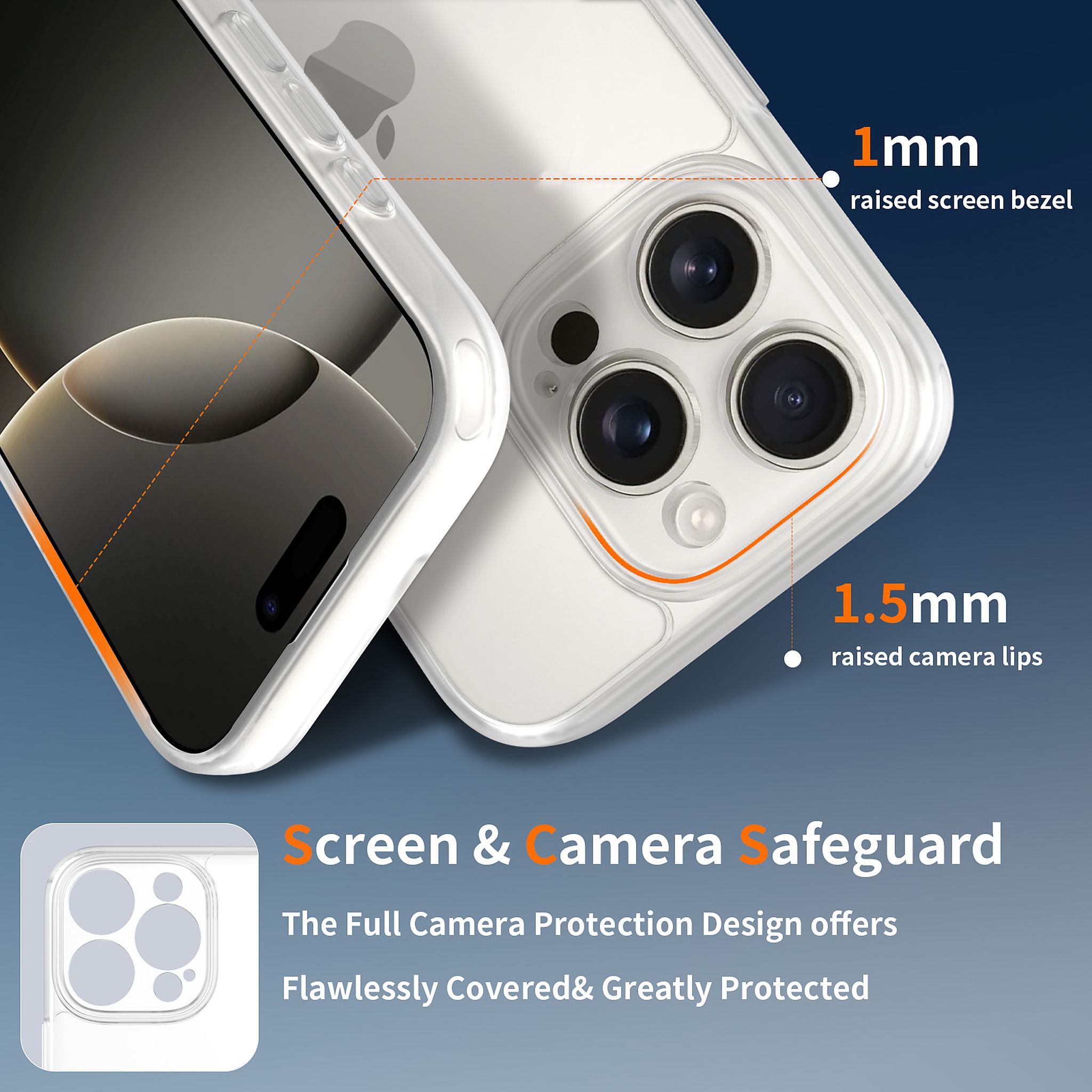 SendaFit Precise-Cutout Matte Skin-Feel Case for iPhone 16 Pro detail 3