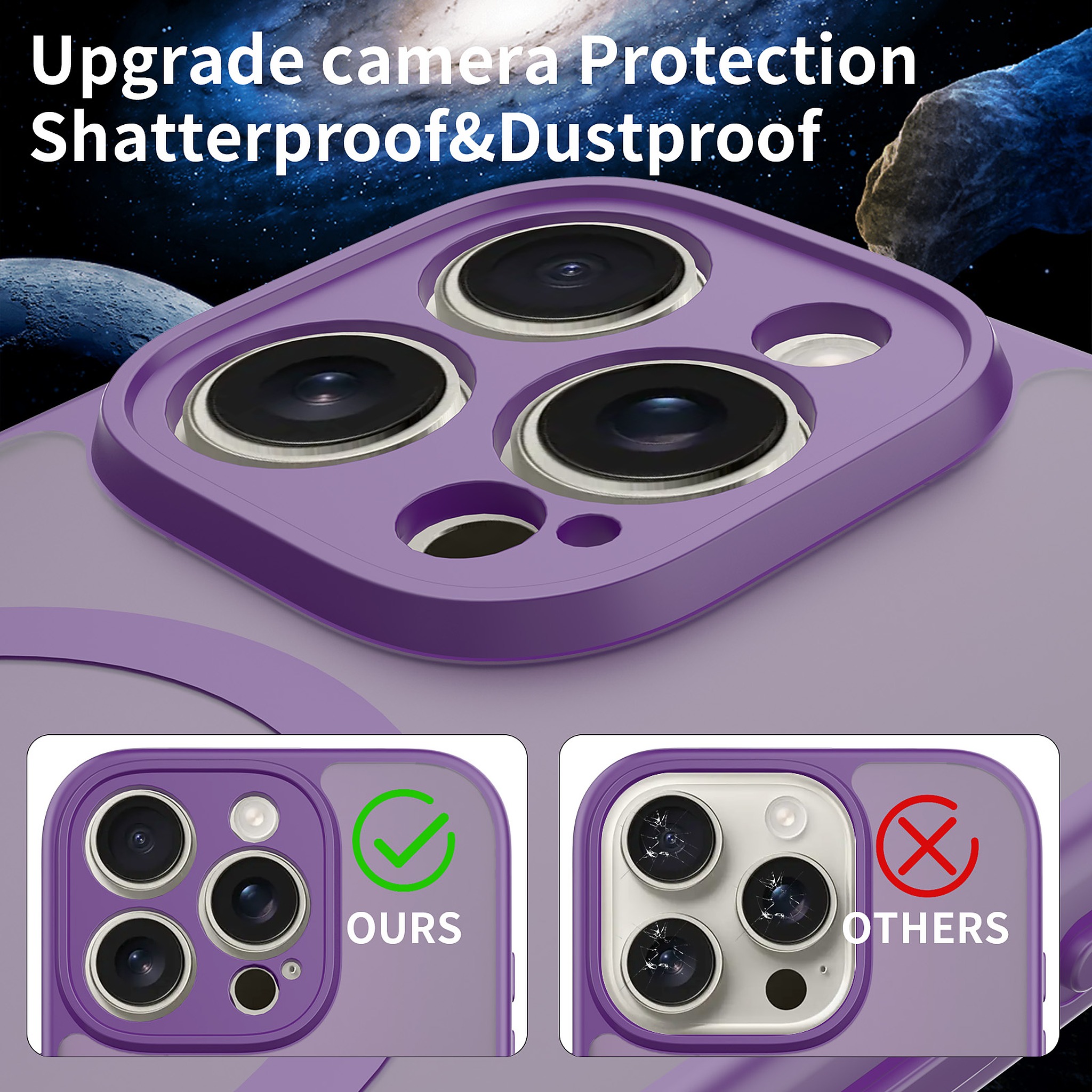 SendaFit Precise-Cutout Matte Skin-Feel MagSafe Case for iPhone 16 Pro detail 27
