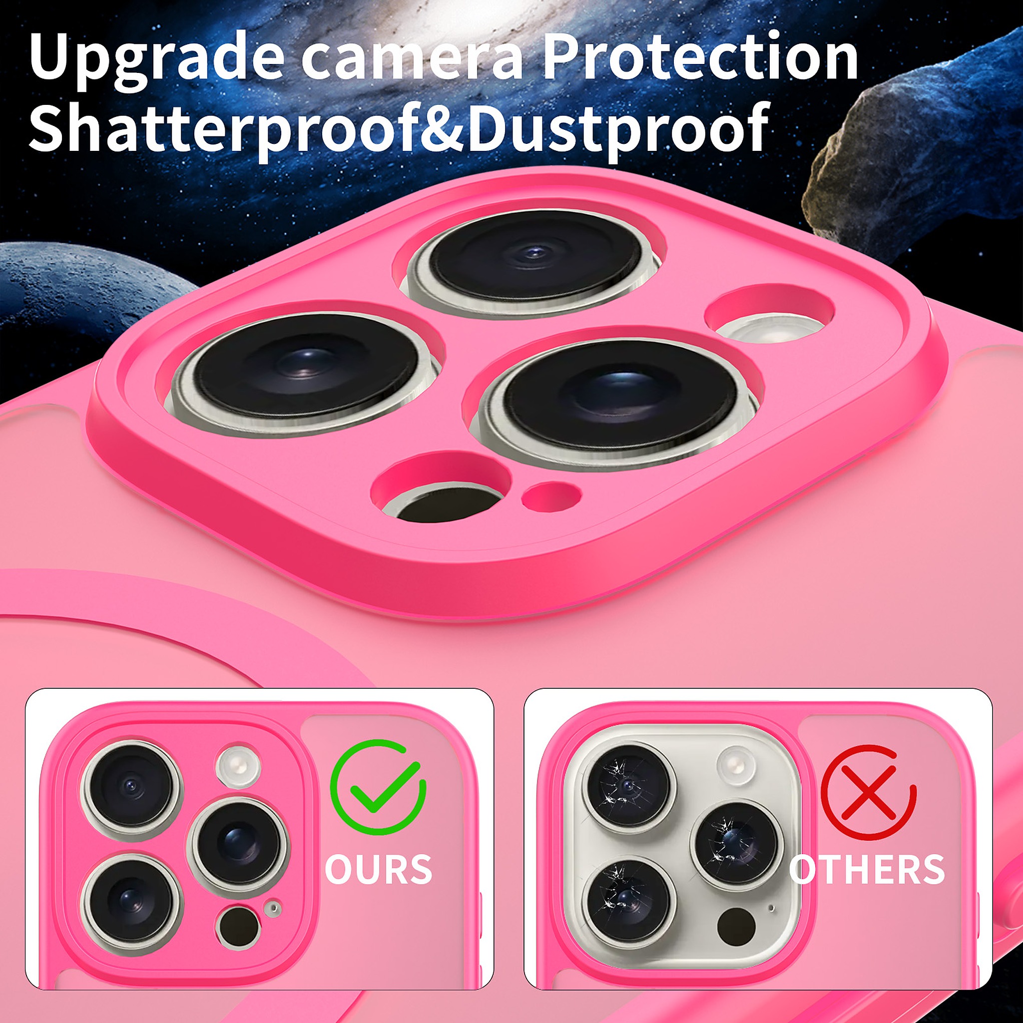 SendaFit Precise-Cutout Matte Skin-Feel MagSafe Case for iPhone 16 Pro detail 28