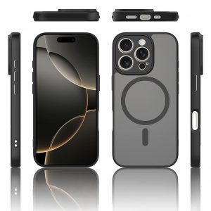 SendaFit Precise-Cutout Matte Skin-Feel MagSafe Case for iPhone 16 Pro