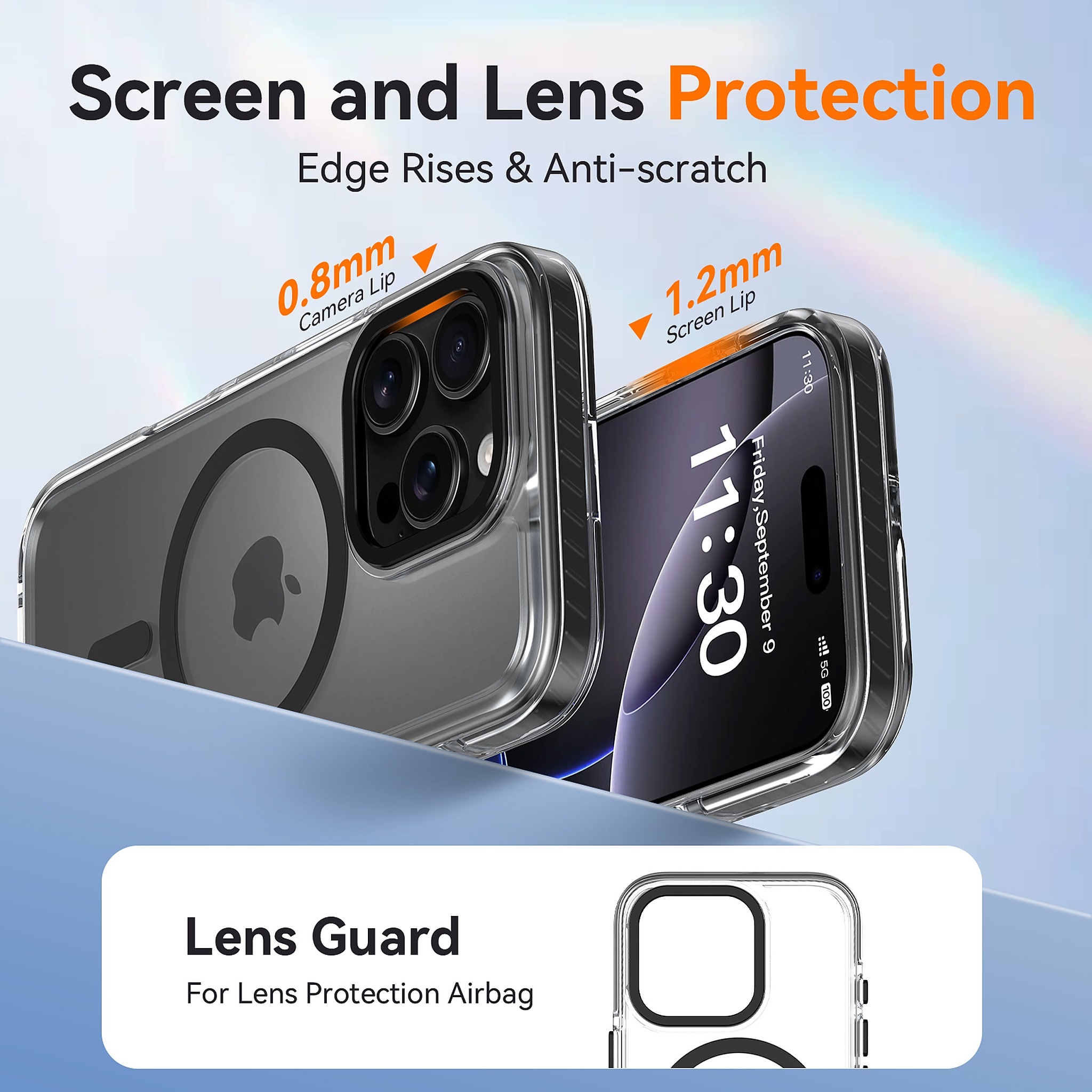 SendaFit Iridescent Two-Tone MagSafe Case for iPhone 16 Pro detail 18