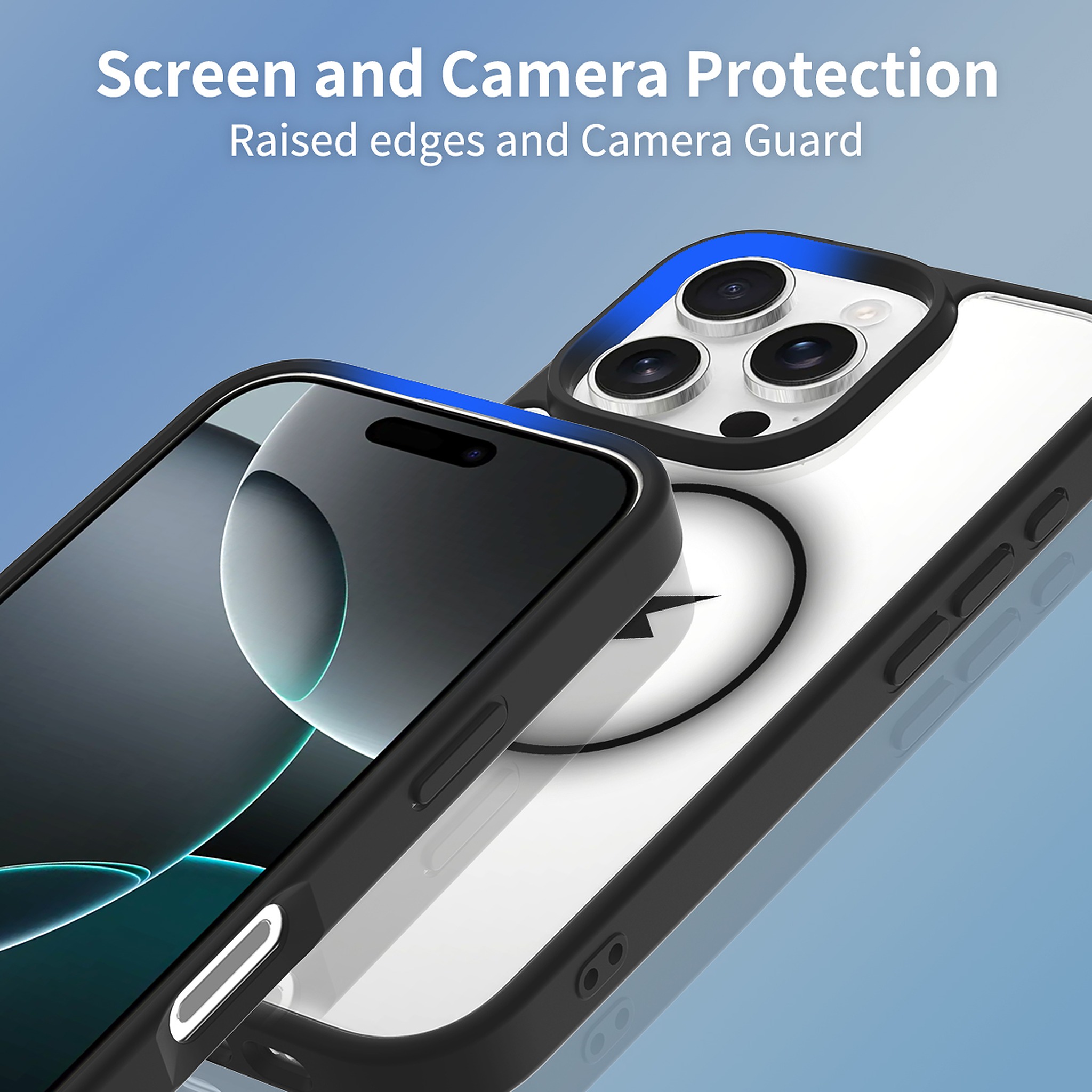SendaFit Clear Two-in-One MagSafe Case for iPhone 16 Pro detail 6
