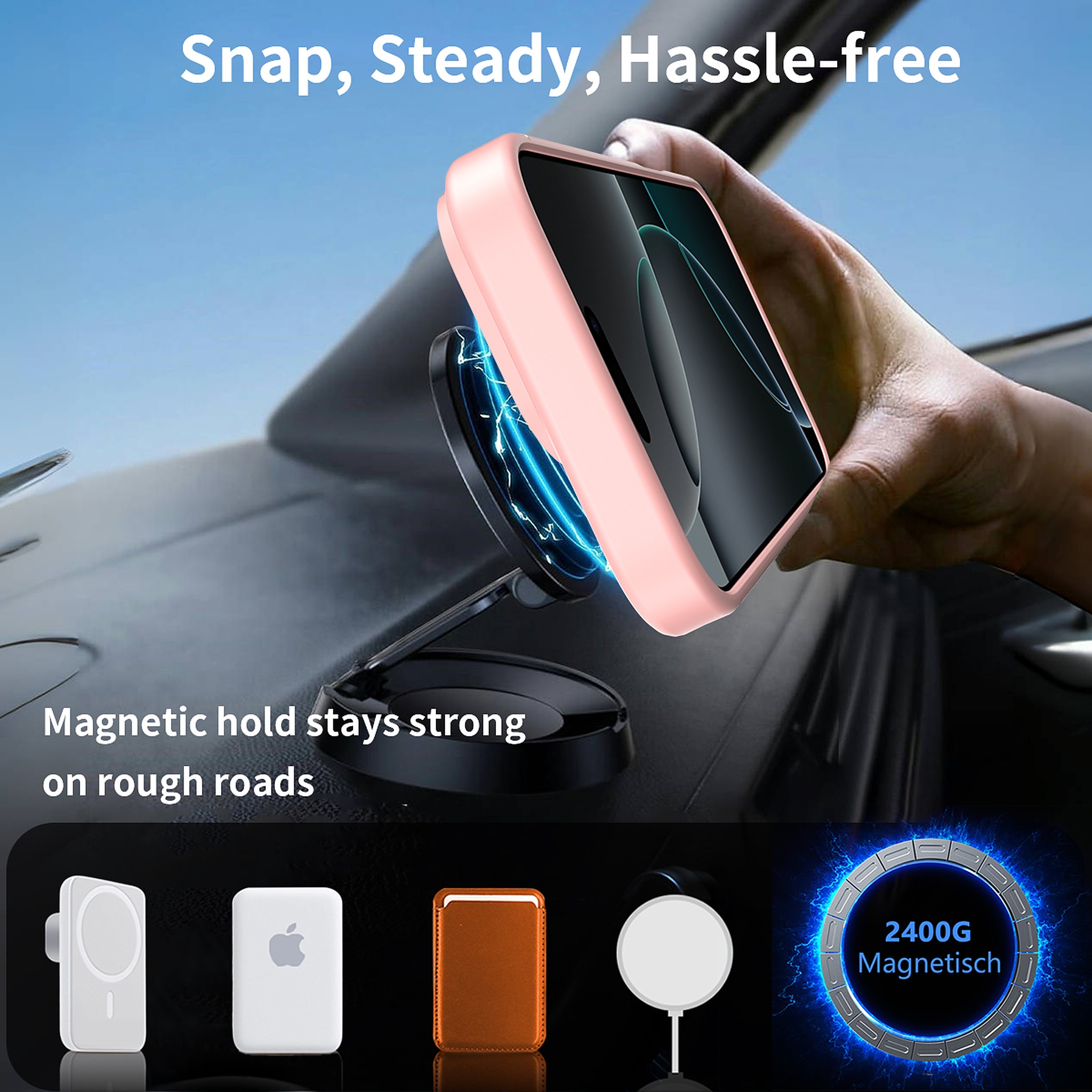 SendaFit Matte 45° Kickstand MagSafe Case for iPhone 16 Pro detail 9