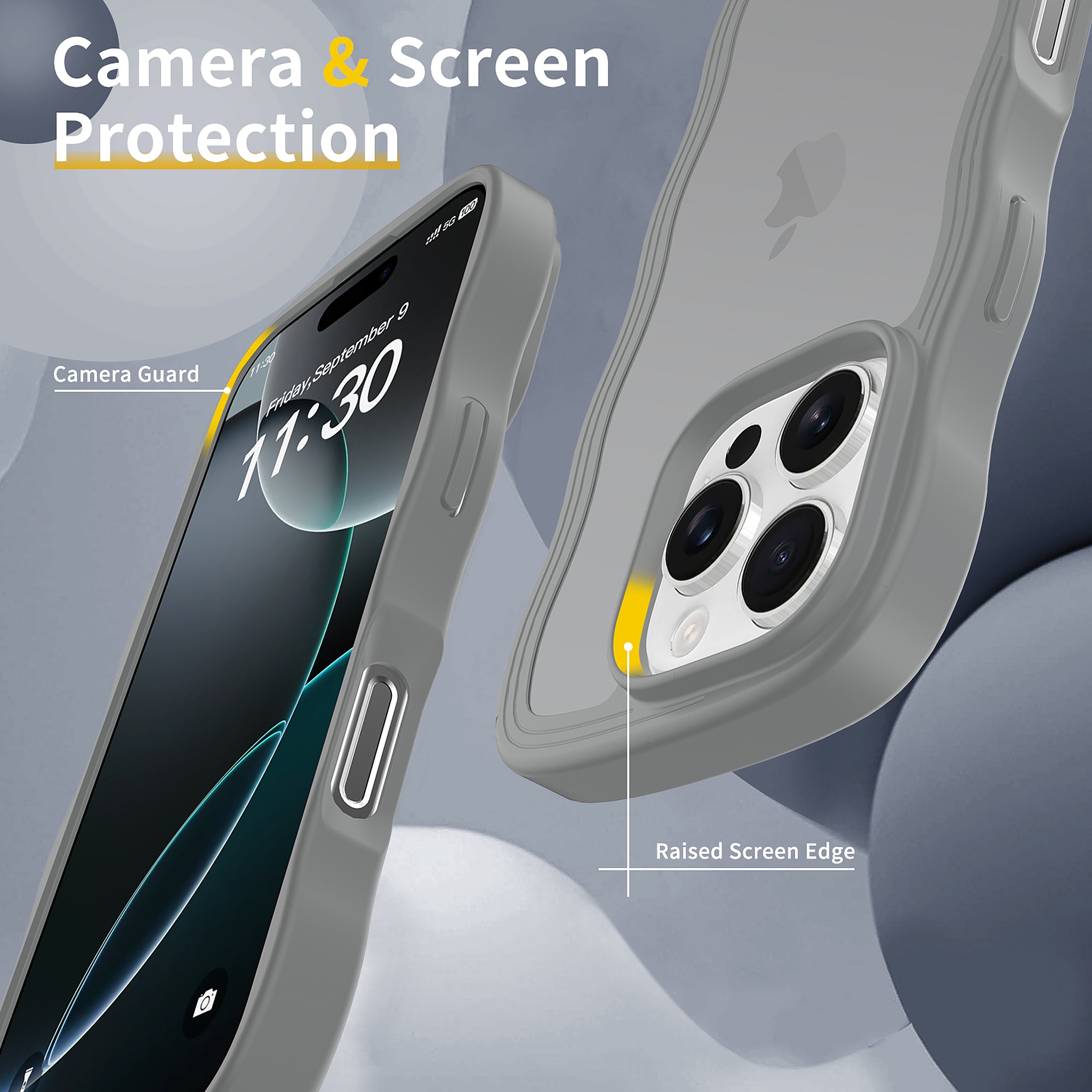 SendaFit Wavy Matte Two-in-One Case for iPhone 16 Pro detail 11