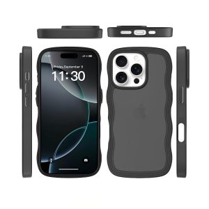 SendaFit Wavy Matte Two-in-One Case for iPhone 16 Pro