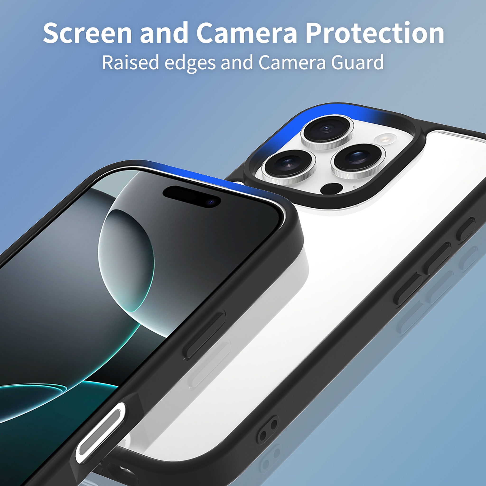 SendaFit Clear Two-in-One Case for iPhone 16 Pro detail 1