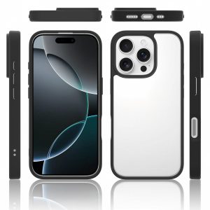 SendaFit Clear Two-in-One Case for iPhone 16 Pro