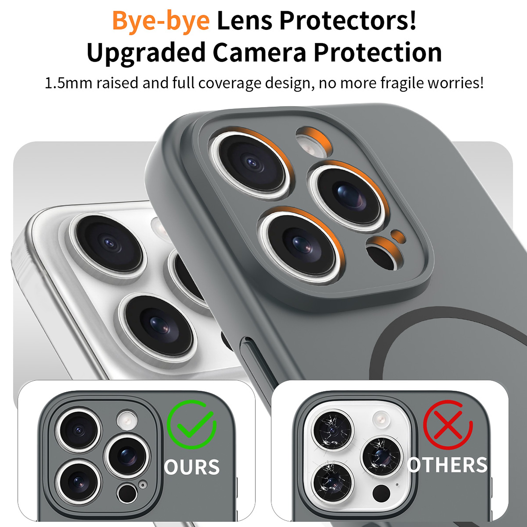 SendaFit Solid-Color Two-in-One Case for iPhone 16 Pro detail 1