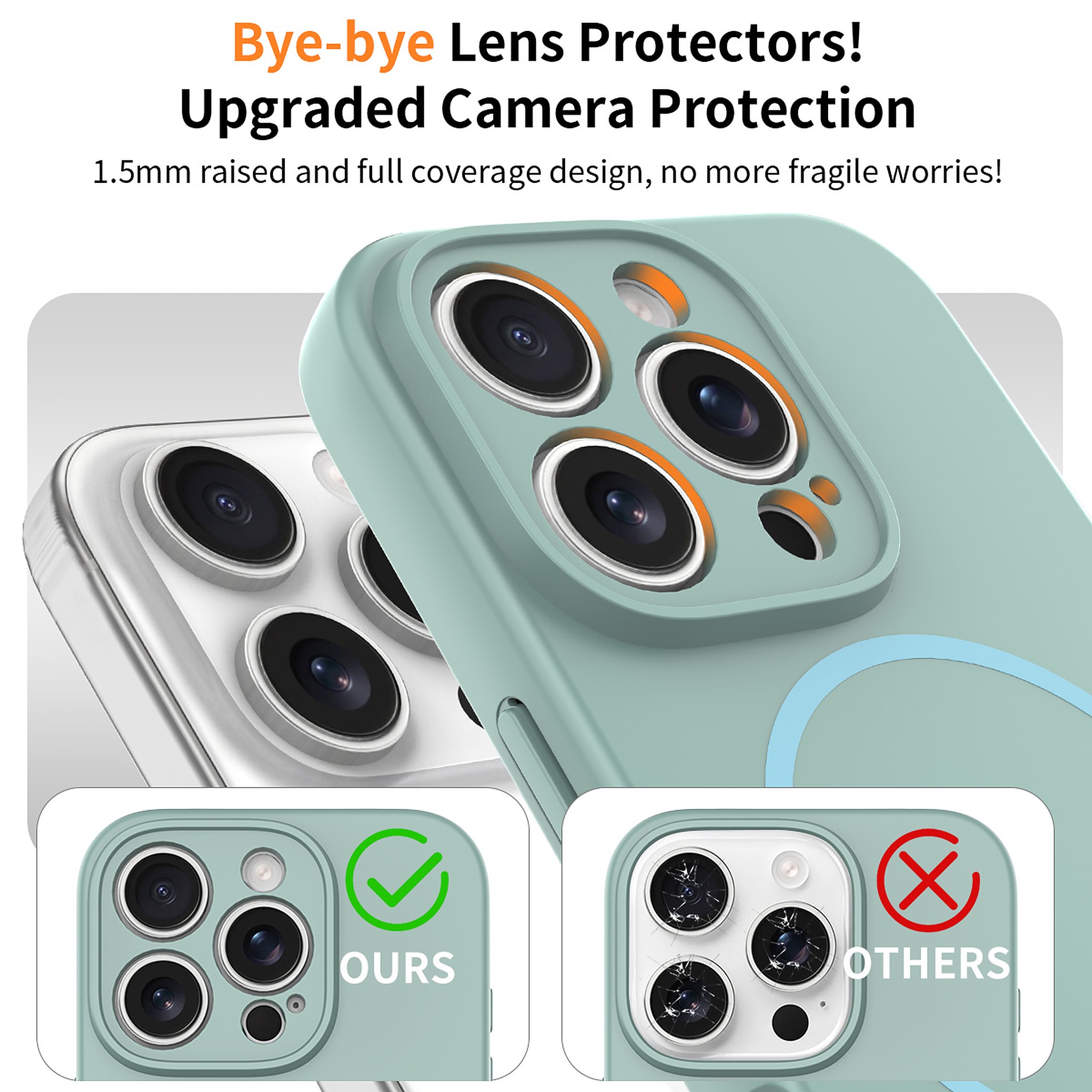 SendaFit Solid-Color Two-in-One Case for iPhone 16 Pro detail 5