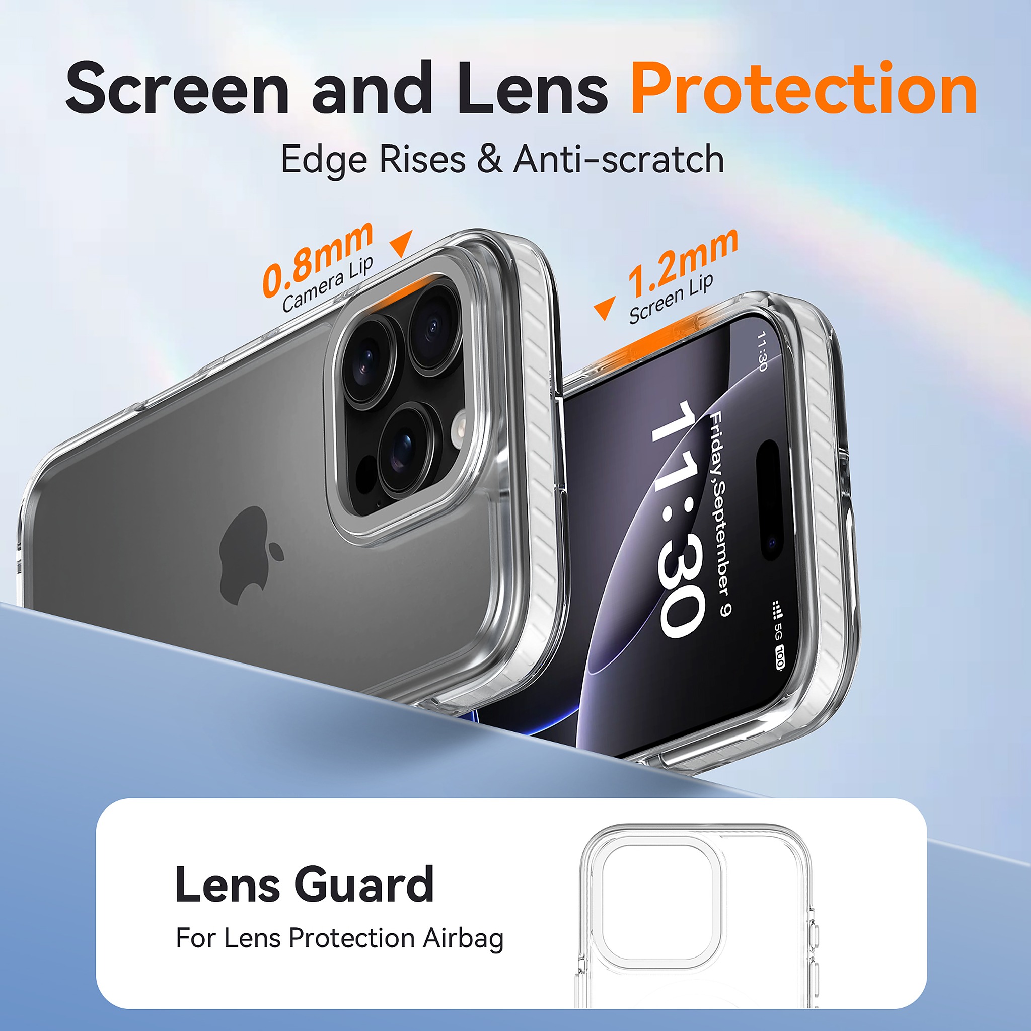SendaFit Iridescent Two-Tone Case for iPhone 16 Pro detail 13