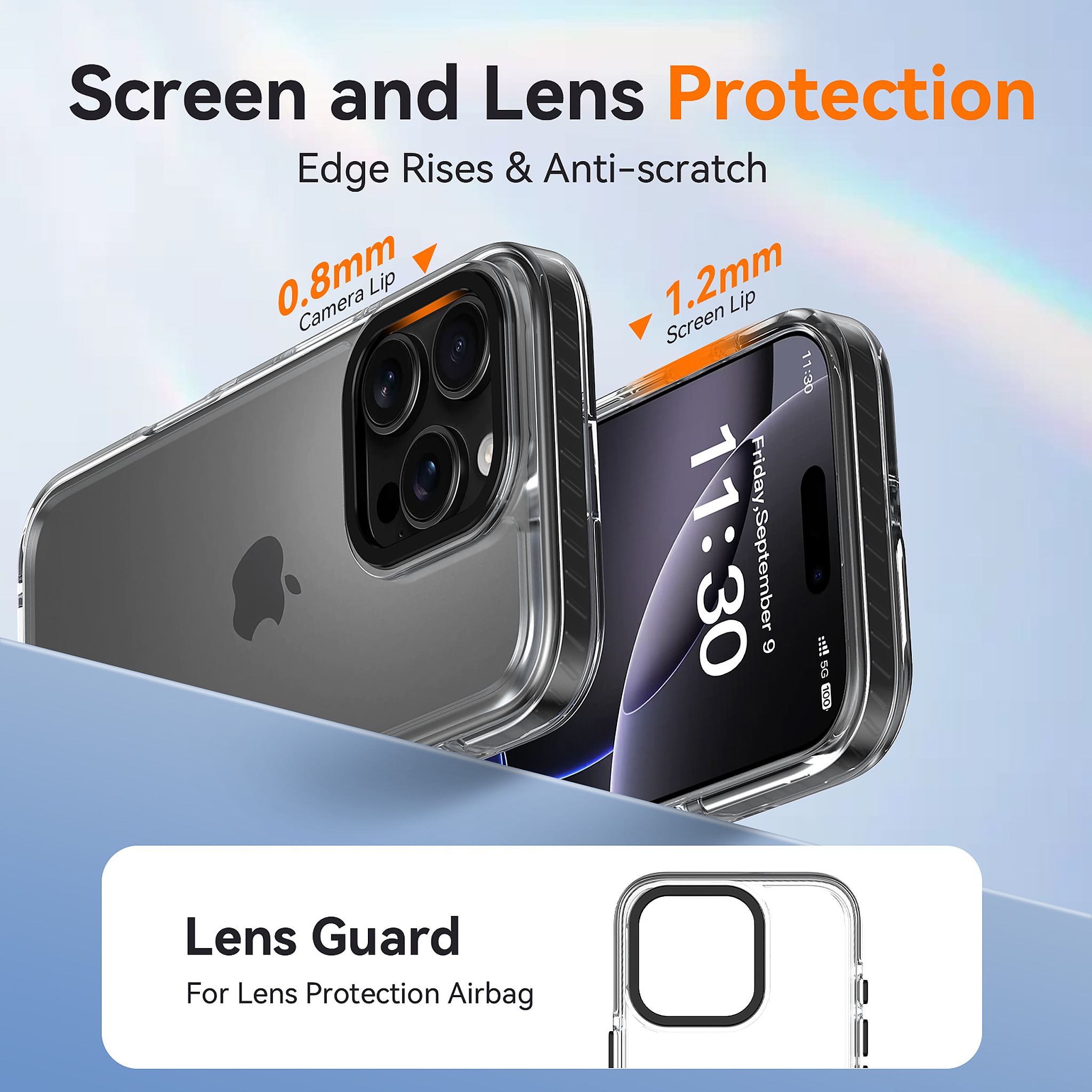 SendaFit Iridescent Two-Tone Case for iPhone 16 Pro detail 14