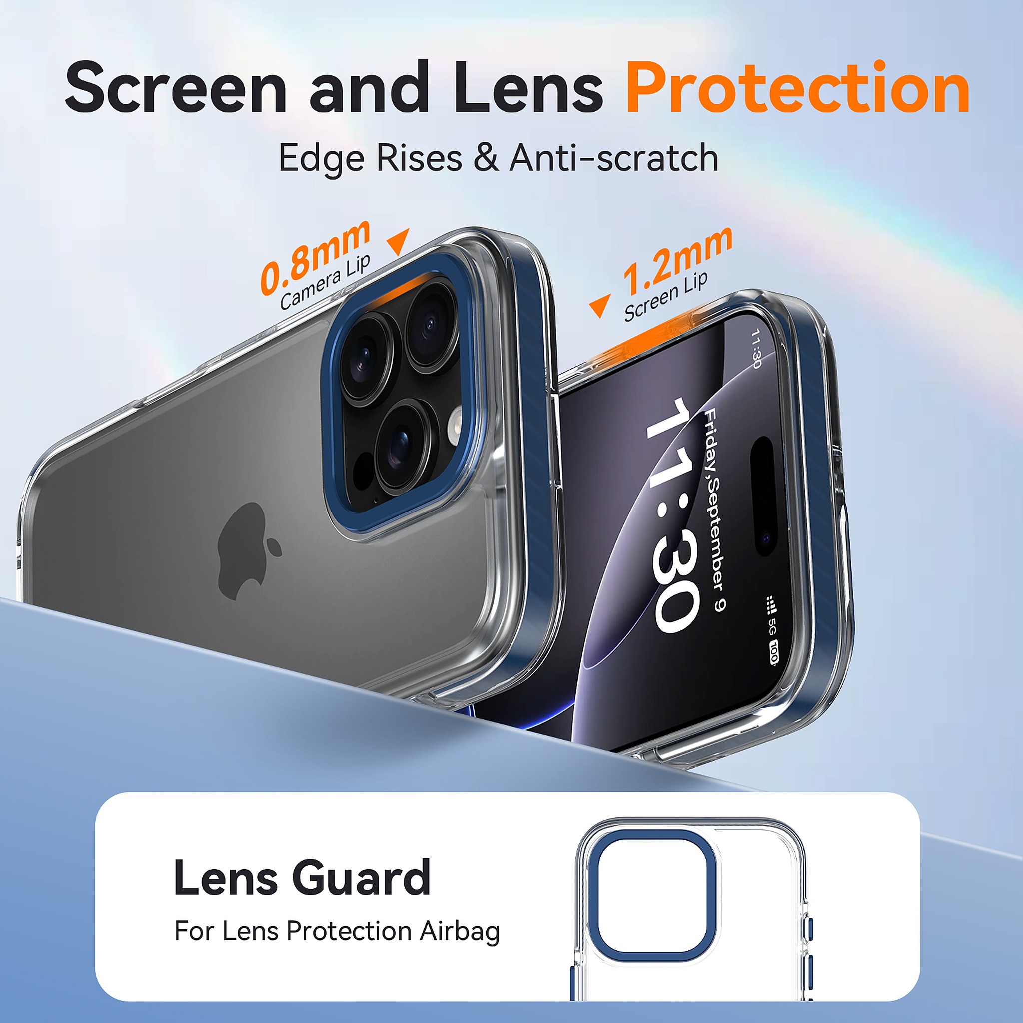 SendaFit Iridescent Two-Tone Case for iPhone 16 Pro detail 15