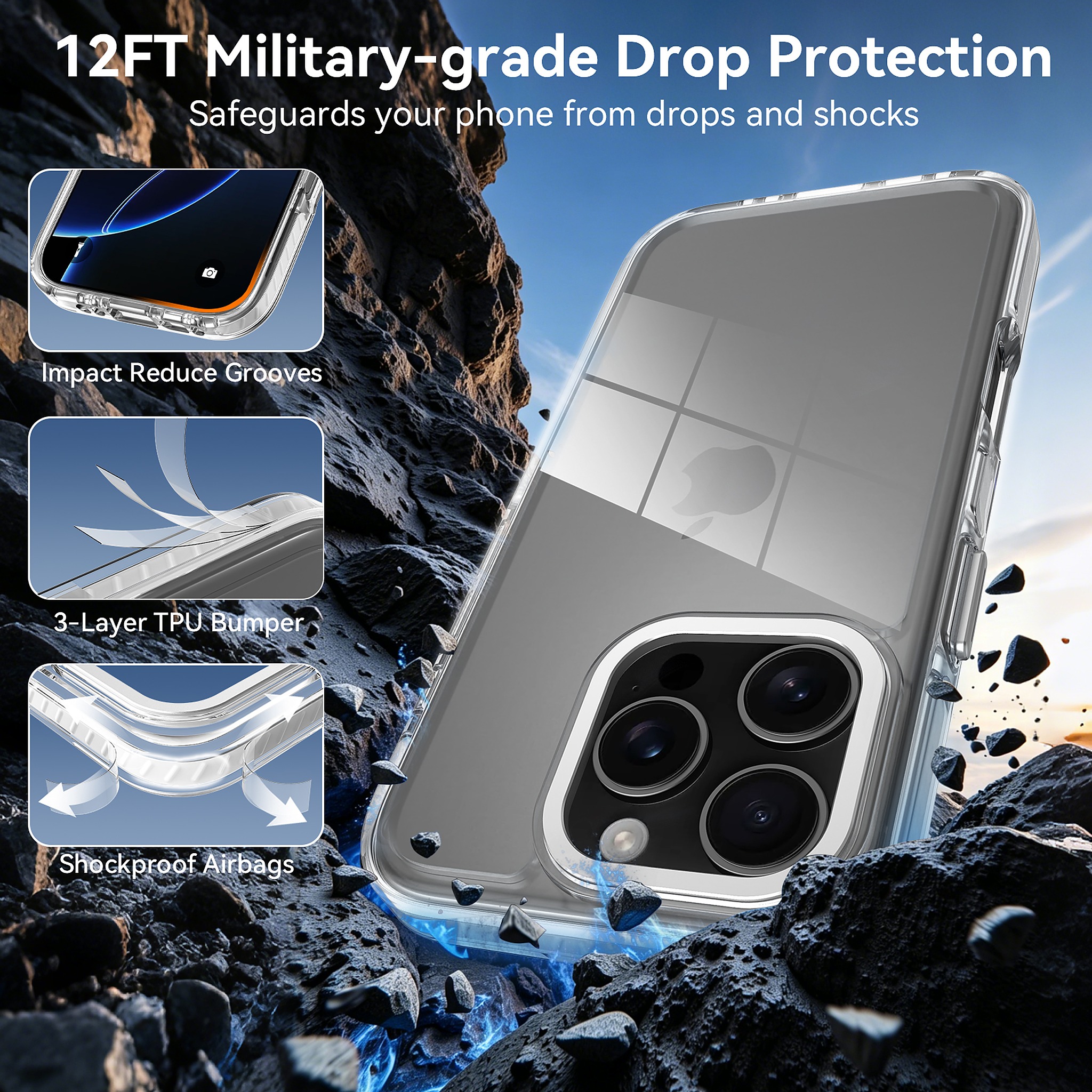 SendaFit Iridescent Two-Tone Case for iPhone 16 Pro detail 19