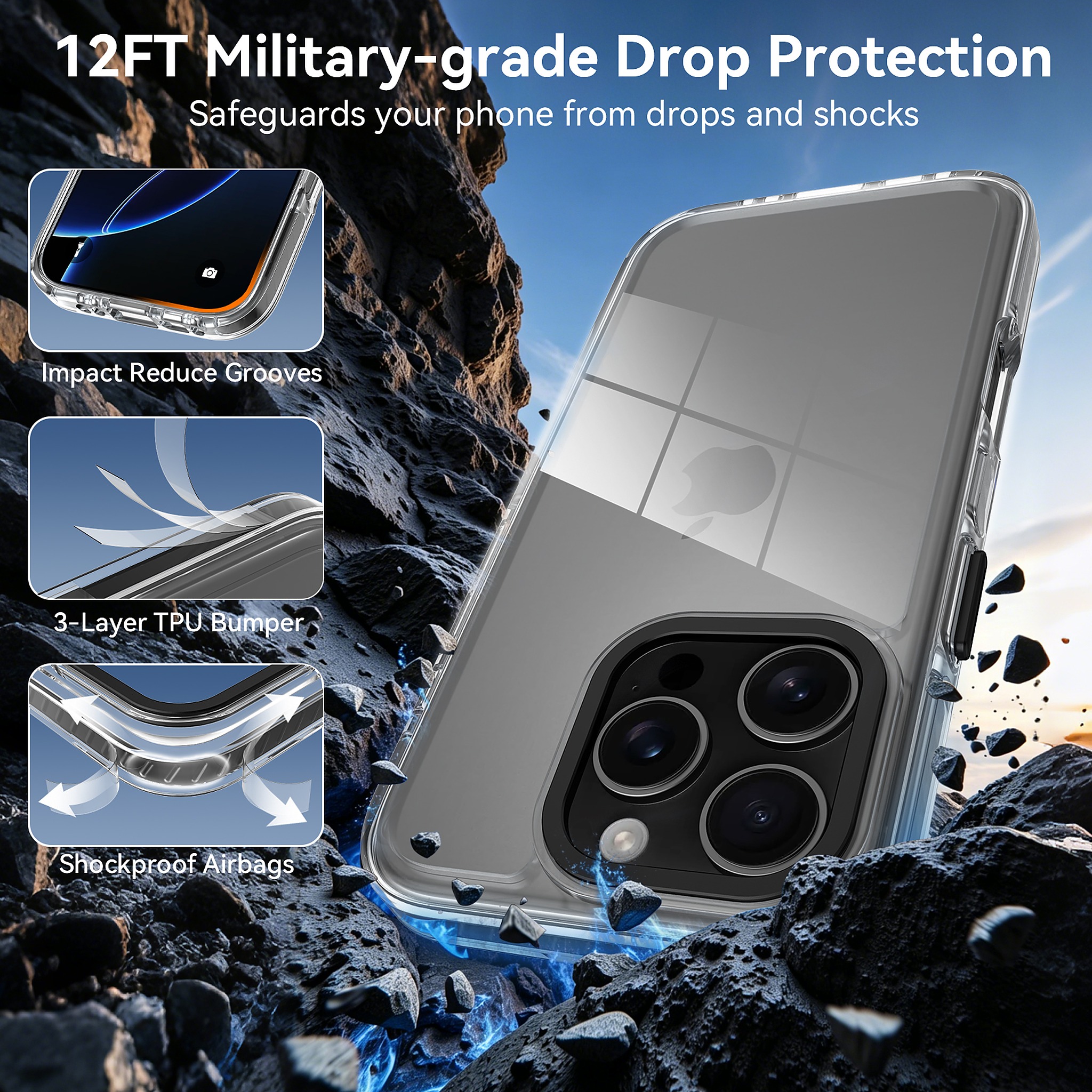 SendaFit Iridescent Two-Tone Case for iPhone 16 Pro detail 20