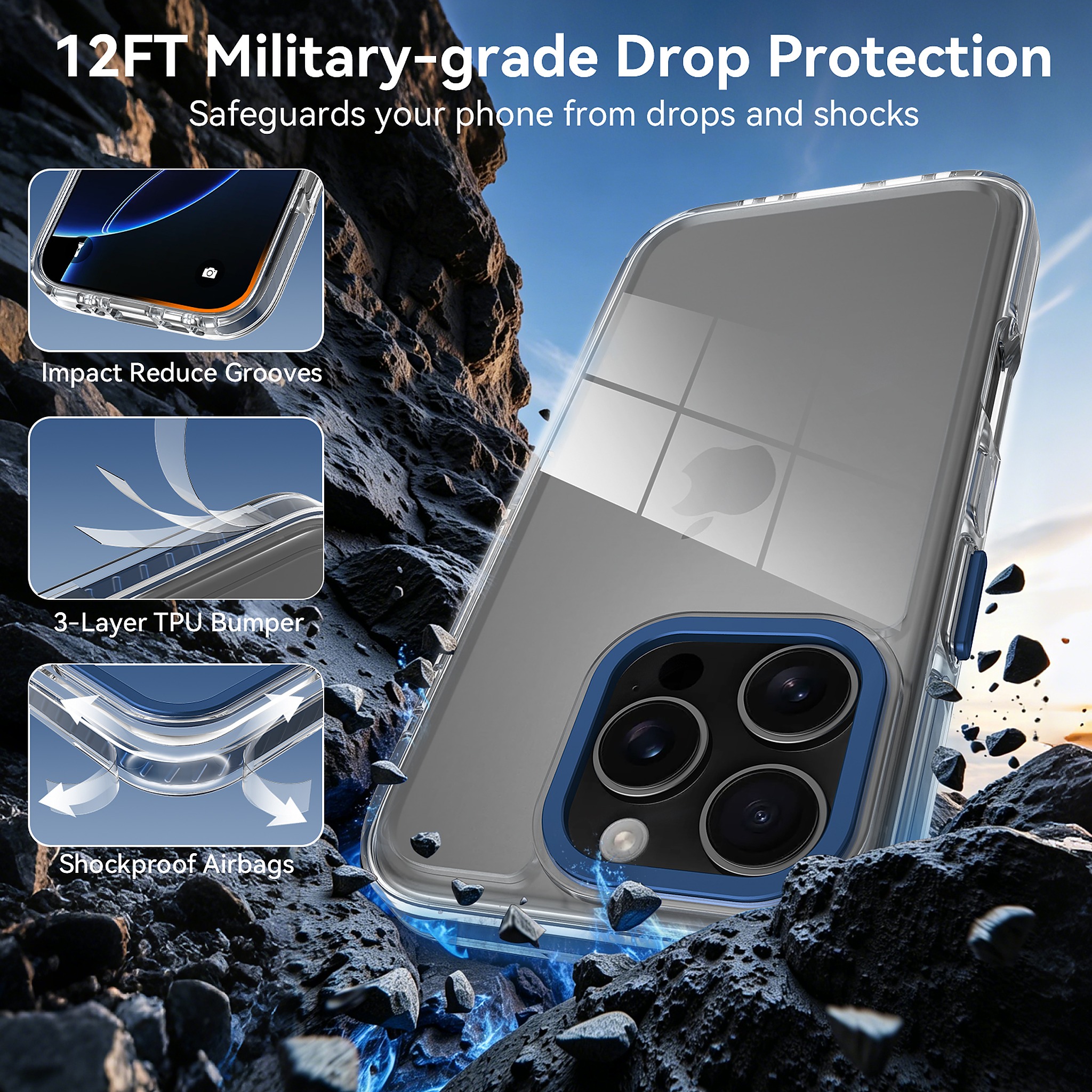 SendaFit Iridescent Two-Tone Case for iPhone 16 Pro detail 21