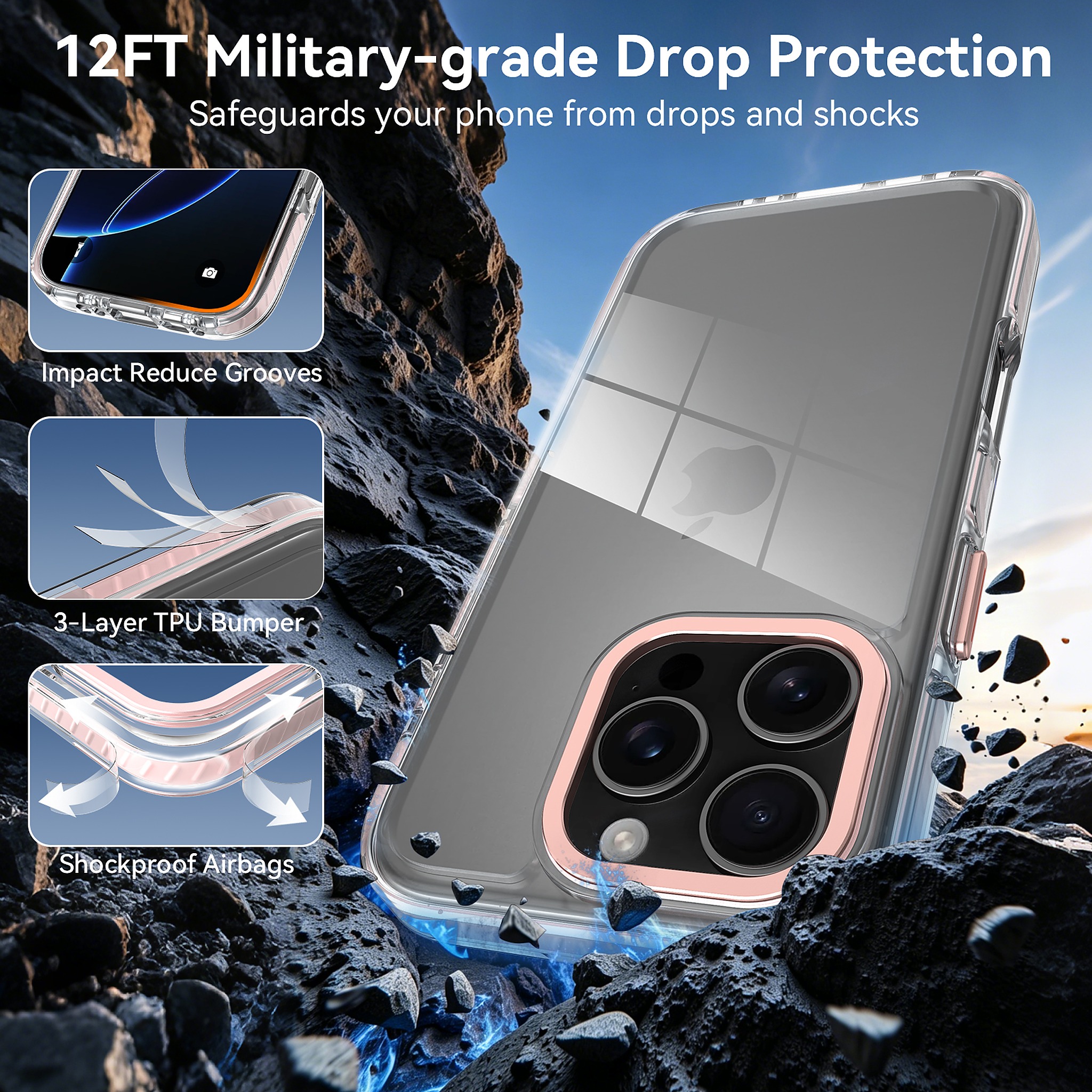 SendaFit Iridescent Two-Tone Case for iPhone 16 Pro detail 24