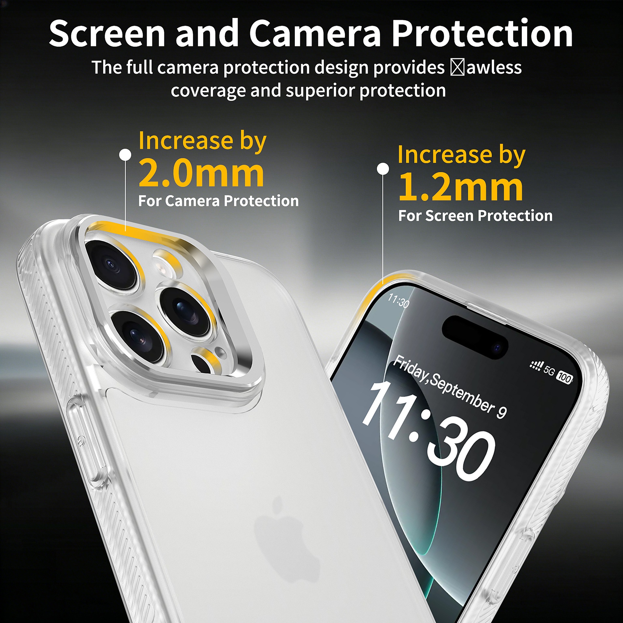 SendaFit Precise-Cutout Camera Stand Case for iPhone 16 Pro Max detail 22