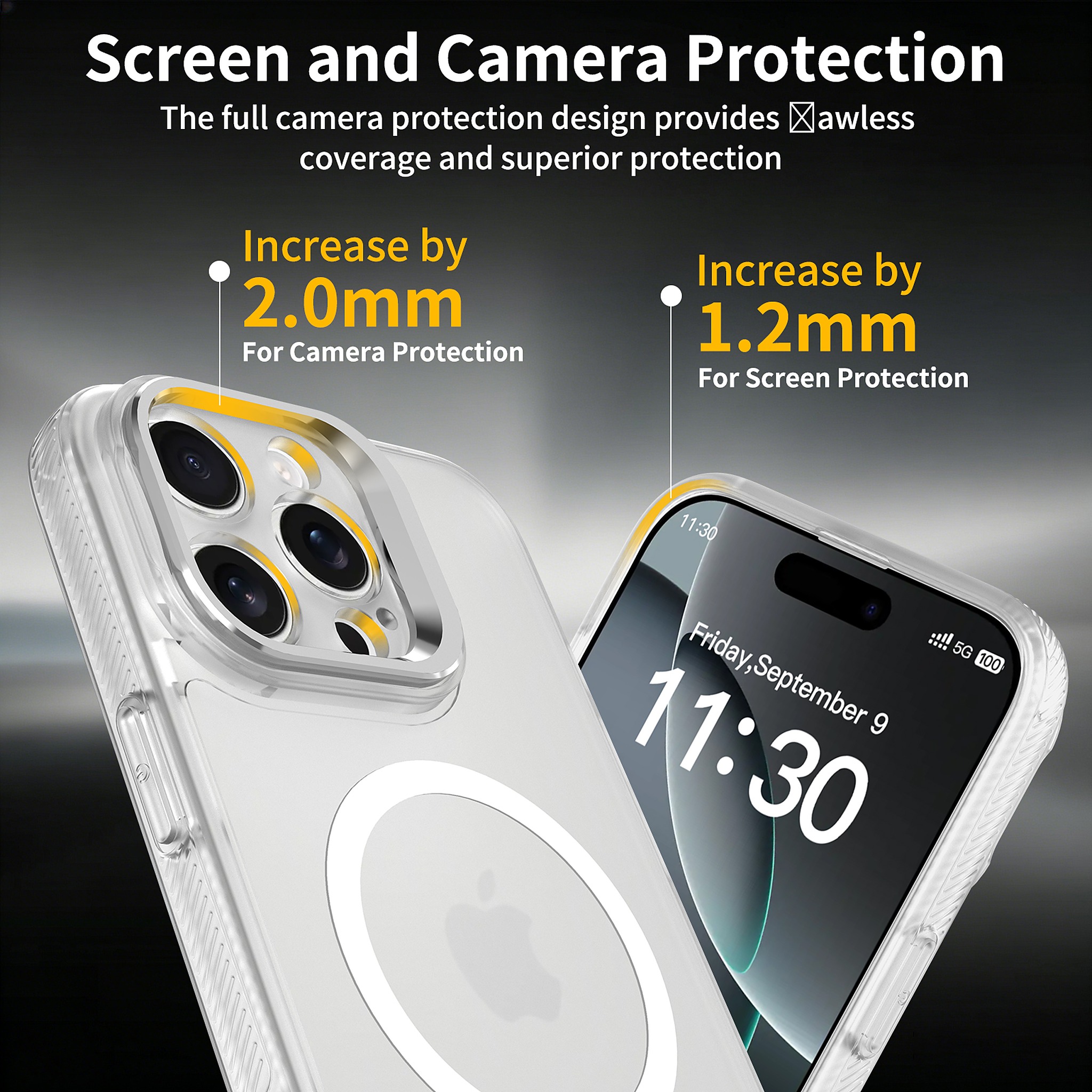 SendaFit Precise-Cutout Camera Stand MagSafe Case for iPhone 16 Pro Max detail 22