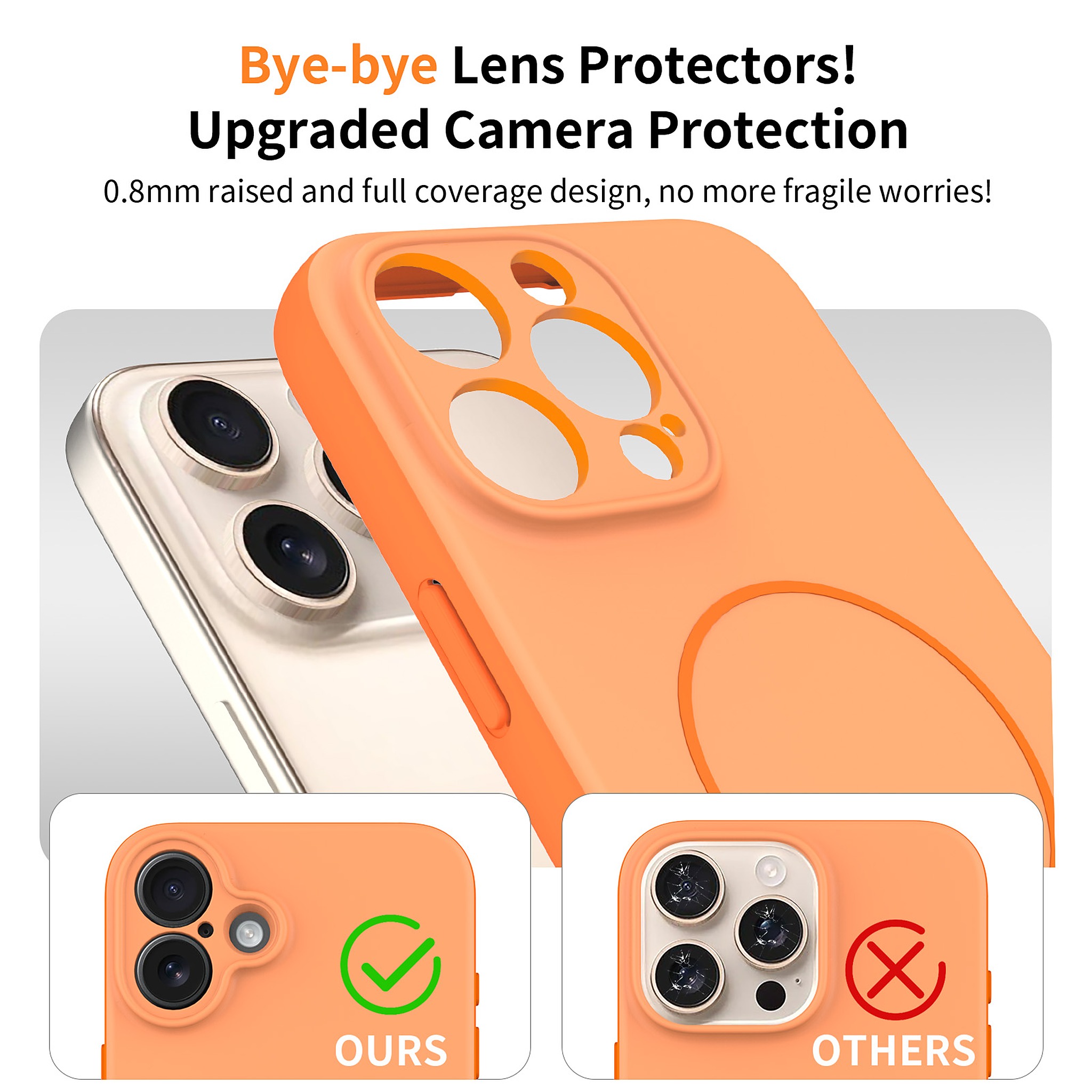 SendaFit Skin-Feel Two-in-One MagSafe Case for iPhone 16 Pro Max detail 1