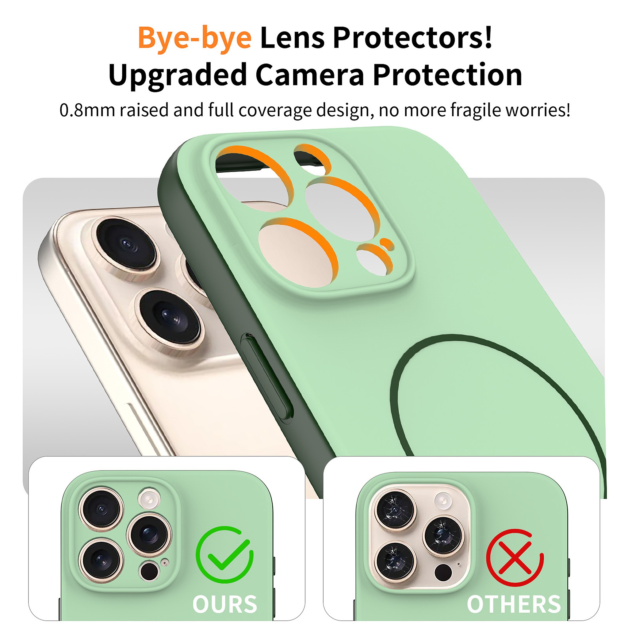 SendaFit Skin-Feel Two-in-One MagSafe Case for iPhone 16 Pro Max detail 10