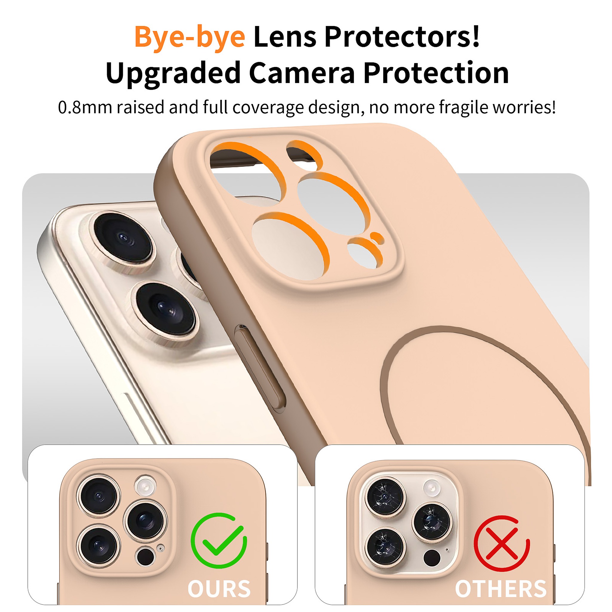 SendaFit Skin-Feel Two-in-One MagSafe Case for iPhone 16 Pro Max detail 13