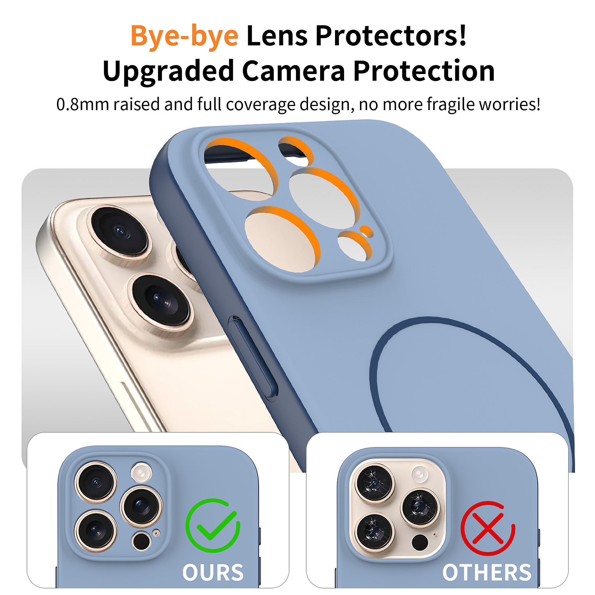 SendaFit Skin-Feel Two-in-One MagSafe Case for iPhone 16 Pro Max detail 7