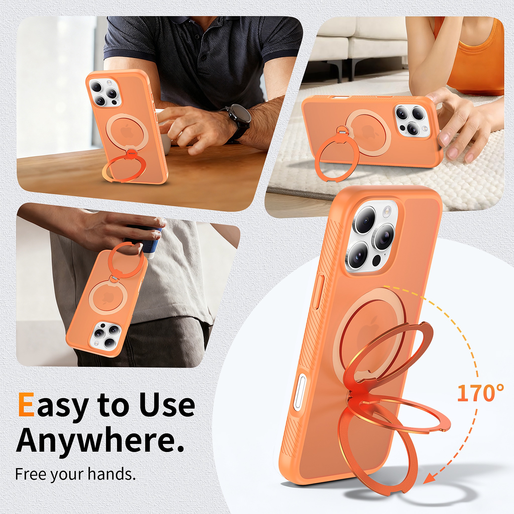 SendaFit 360° Full-Body Two-in-One Case for iPhone 16 Pro Max detail 2