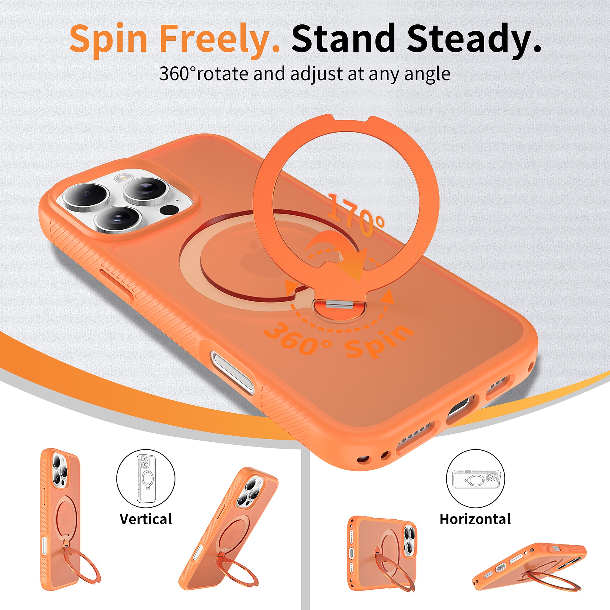 SendaFit 360° Full-Body Two-in-One Case for iPhone 16 Pro Max detail 3