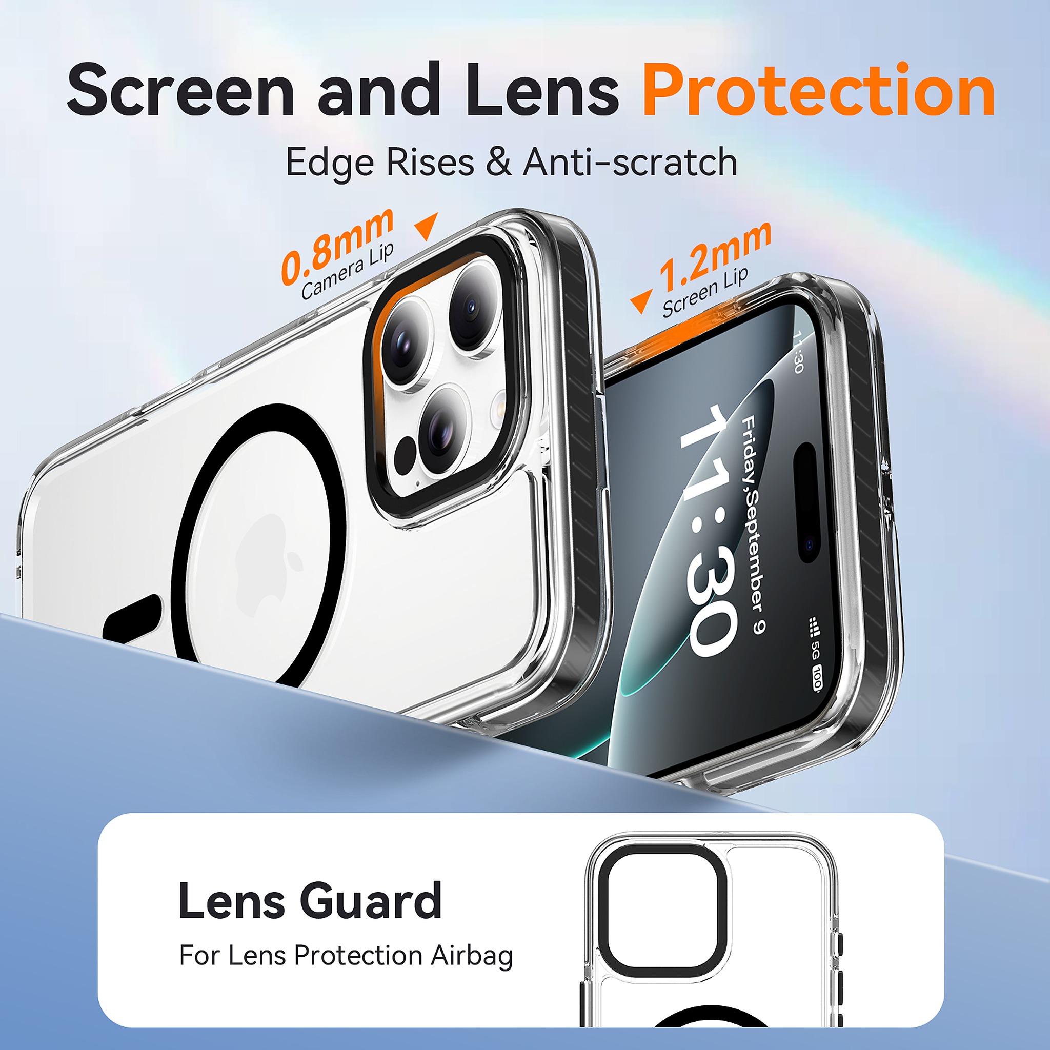 SendaFit Iridescent Two-Tone MagSafe Case for iPhone 16 Pro Max detail 22