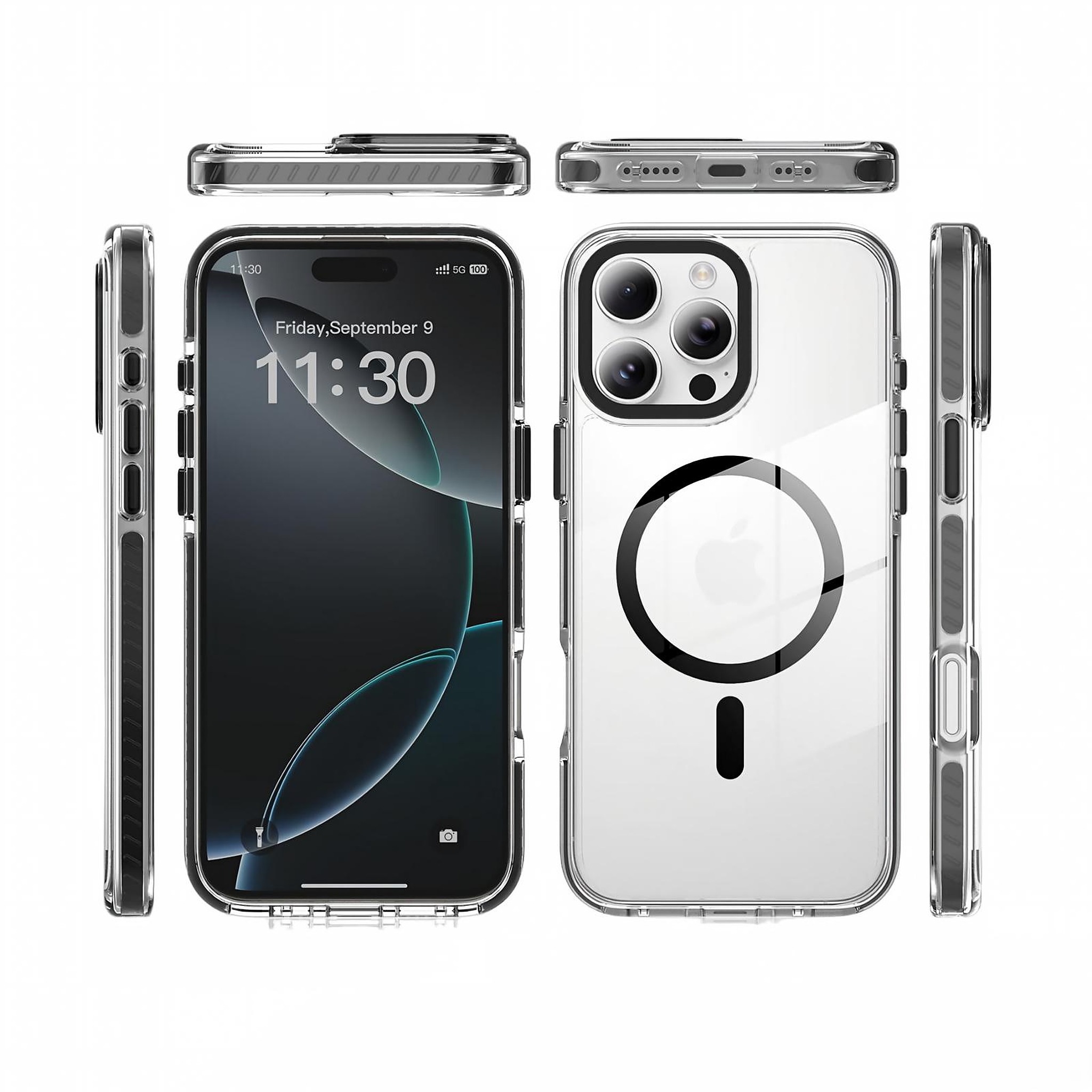 SendaFit Iridescent Two-Tone MagSafe Case for iPhone 16 Pro Max