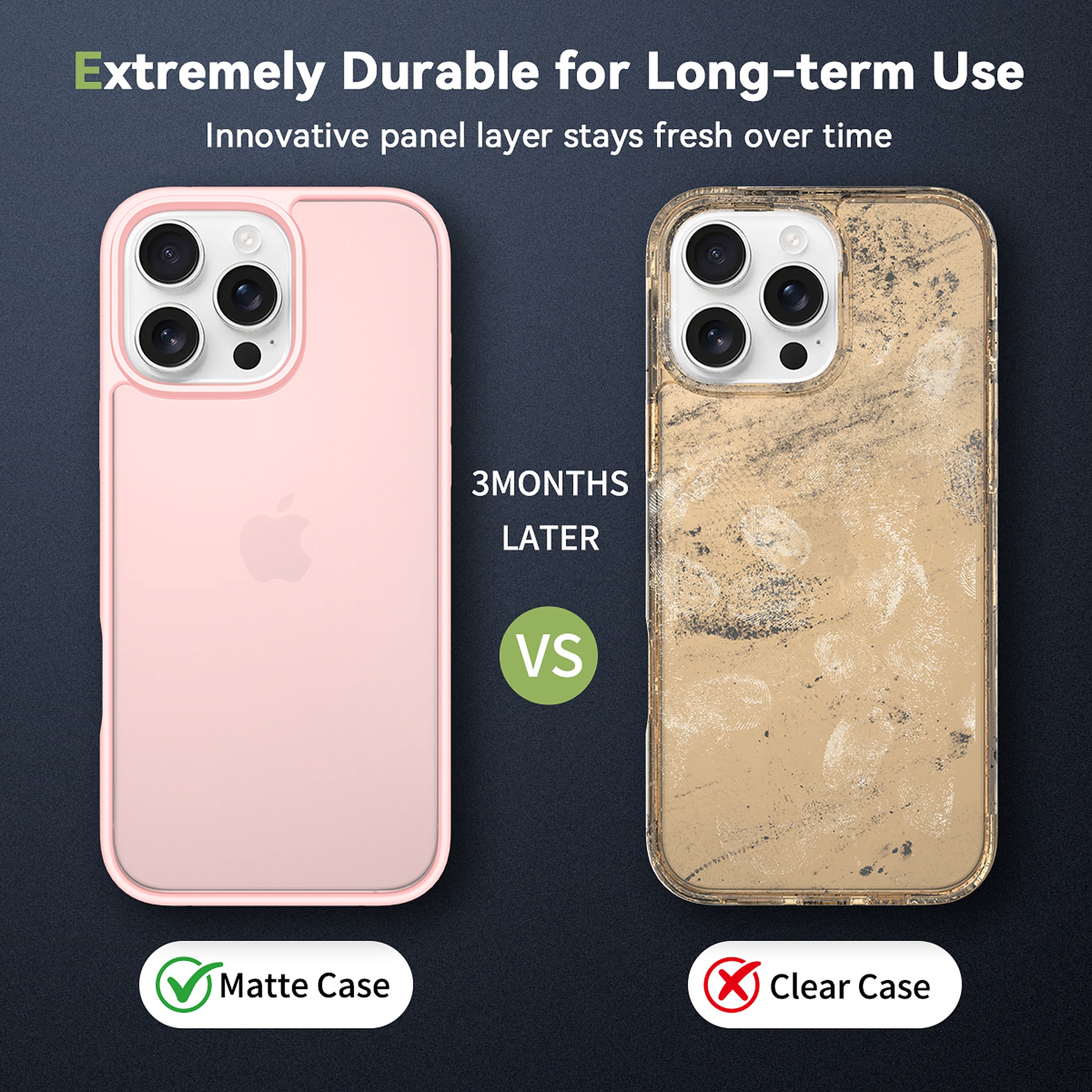SendaFit Matte Skin-Feel Two-in-One Case for iPhone 16 Pro Max detail 12